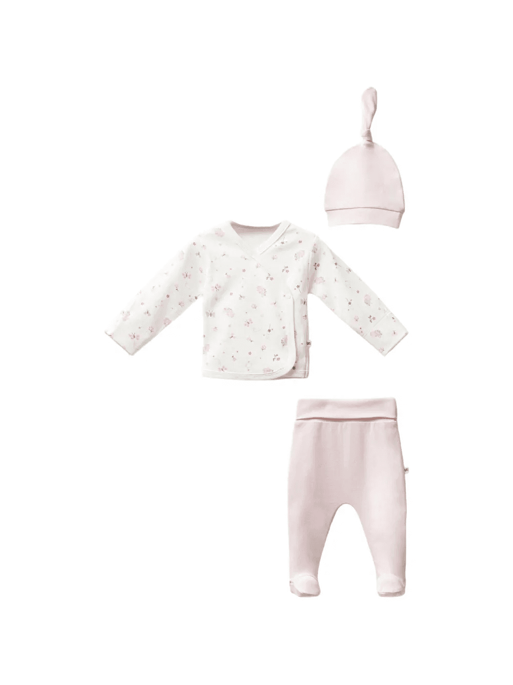 floral-print babygrow set (set of three) - Image 1