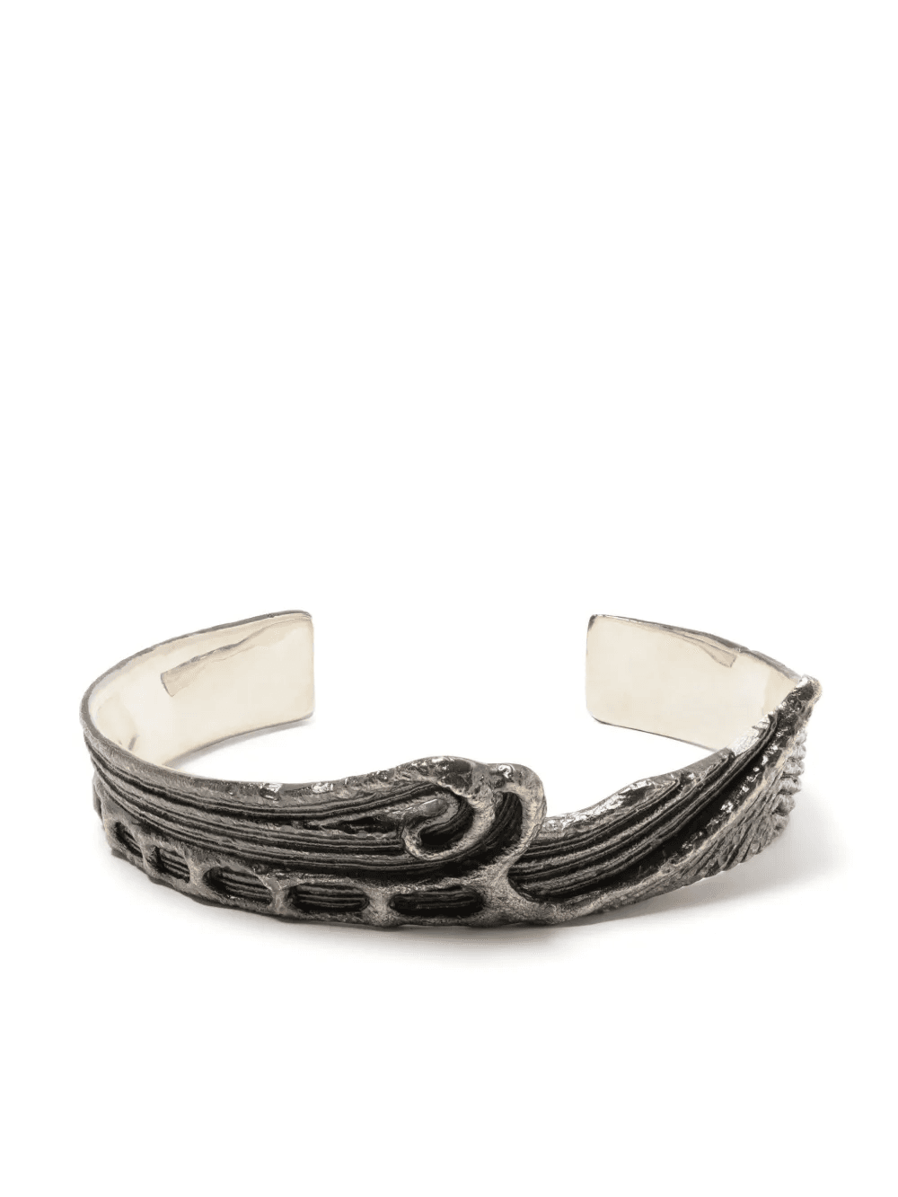 carved vintage-effect bracelets - Image 1