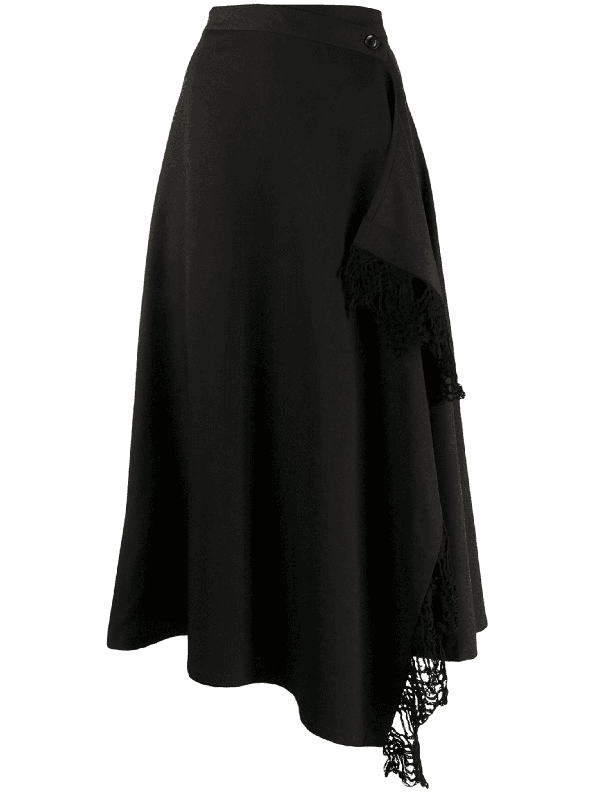 drape detail flared skirt - Image 1