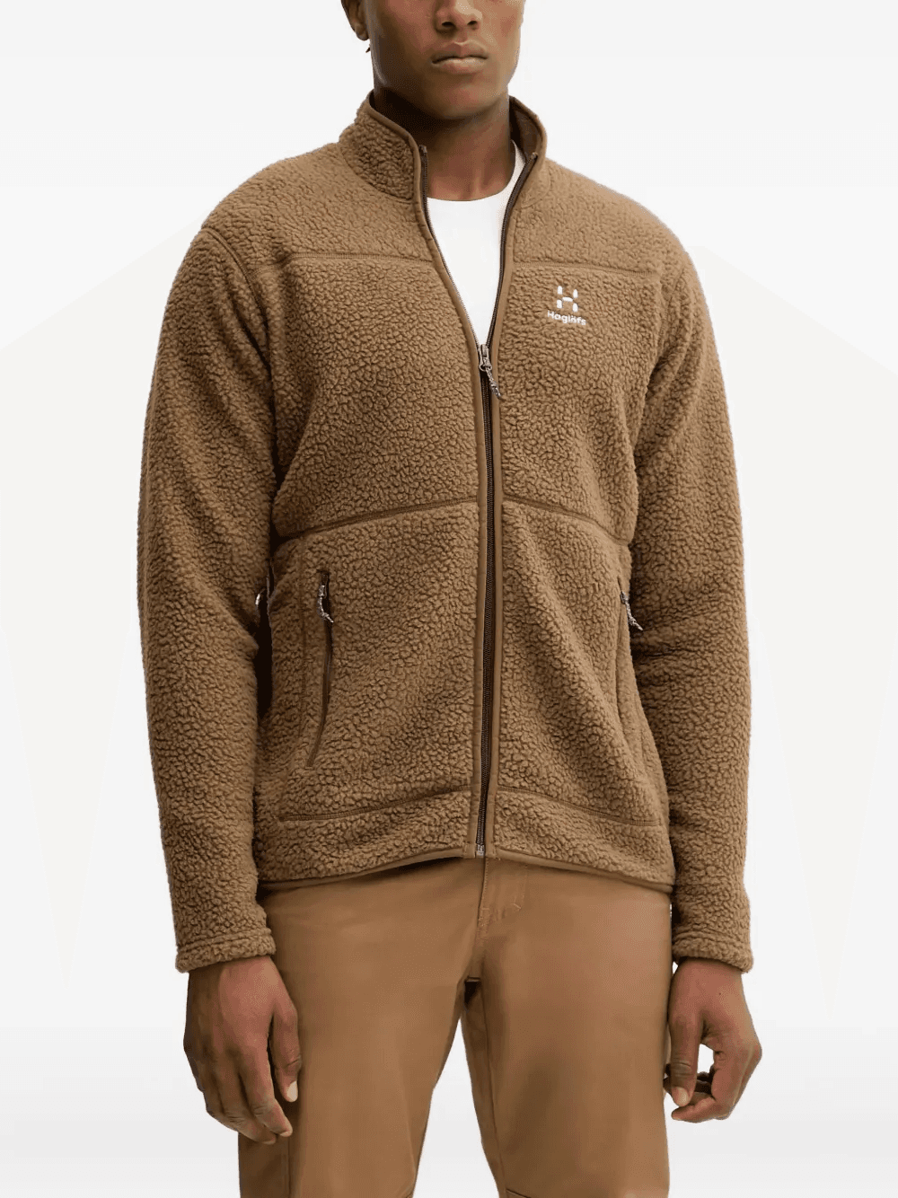 Mossa Pile zip-fastening jacket - Image 1