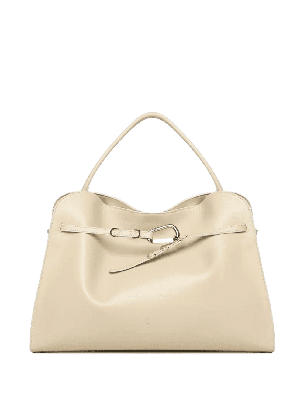 buckle leather tote bag - Image 1