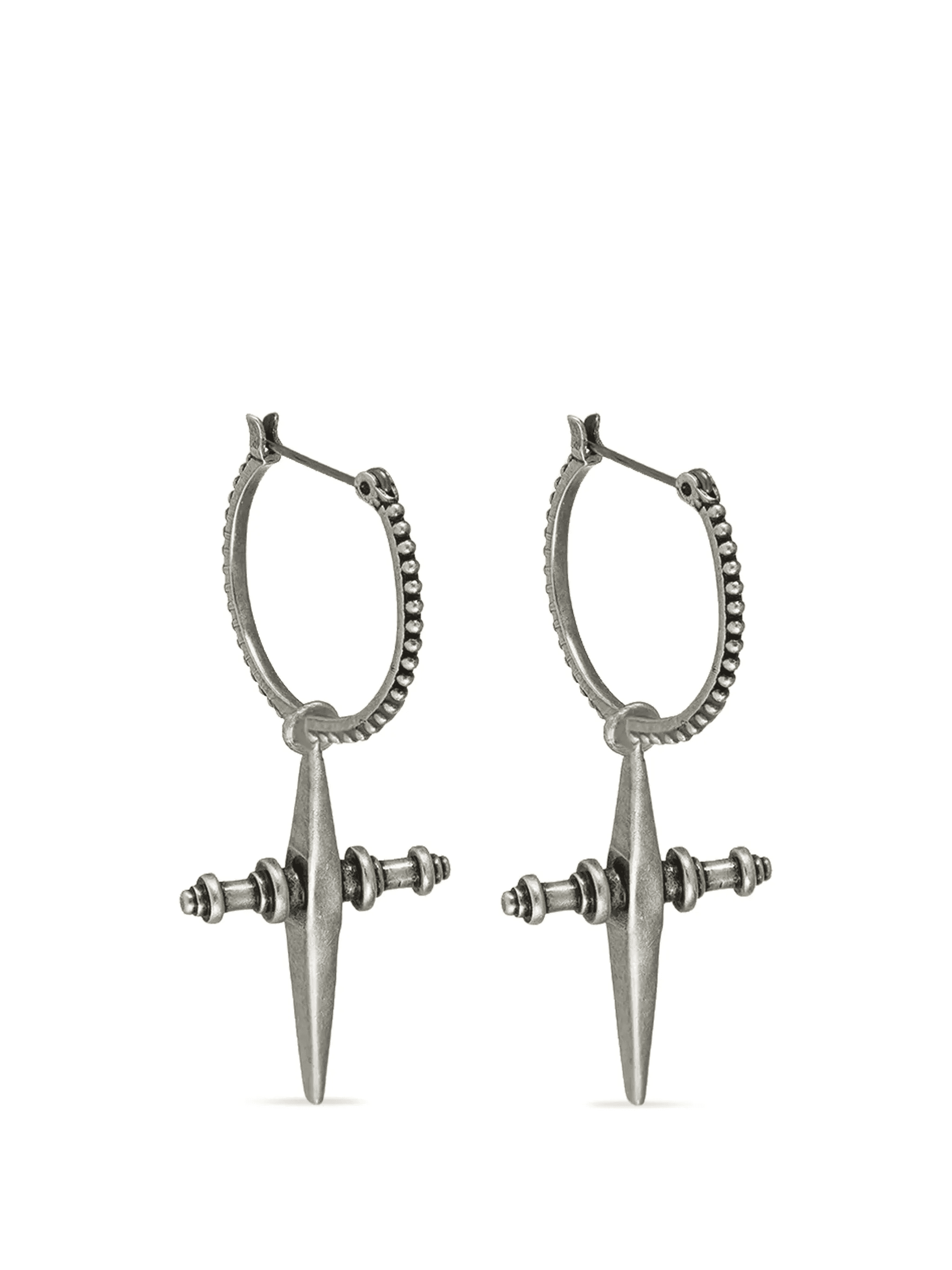 cross-hoops earrings - Image 1