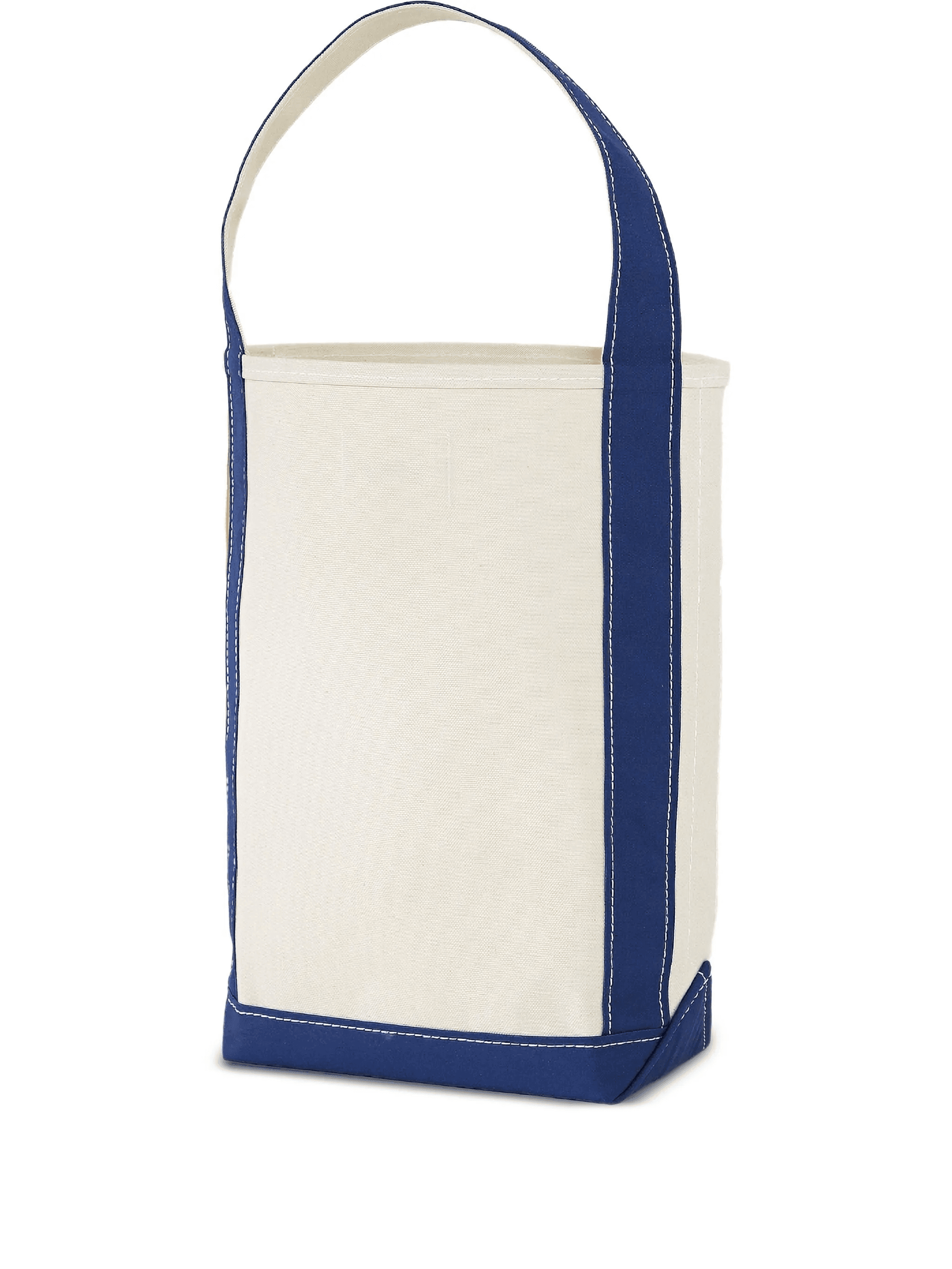 two-tone canvas tote bag - Image 1