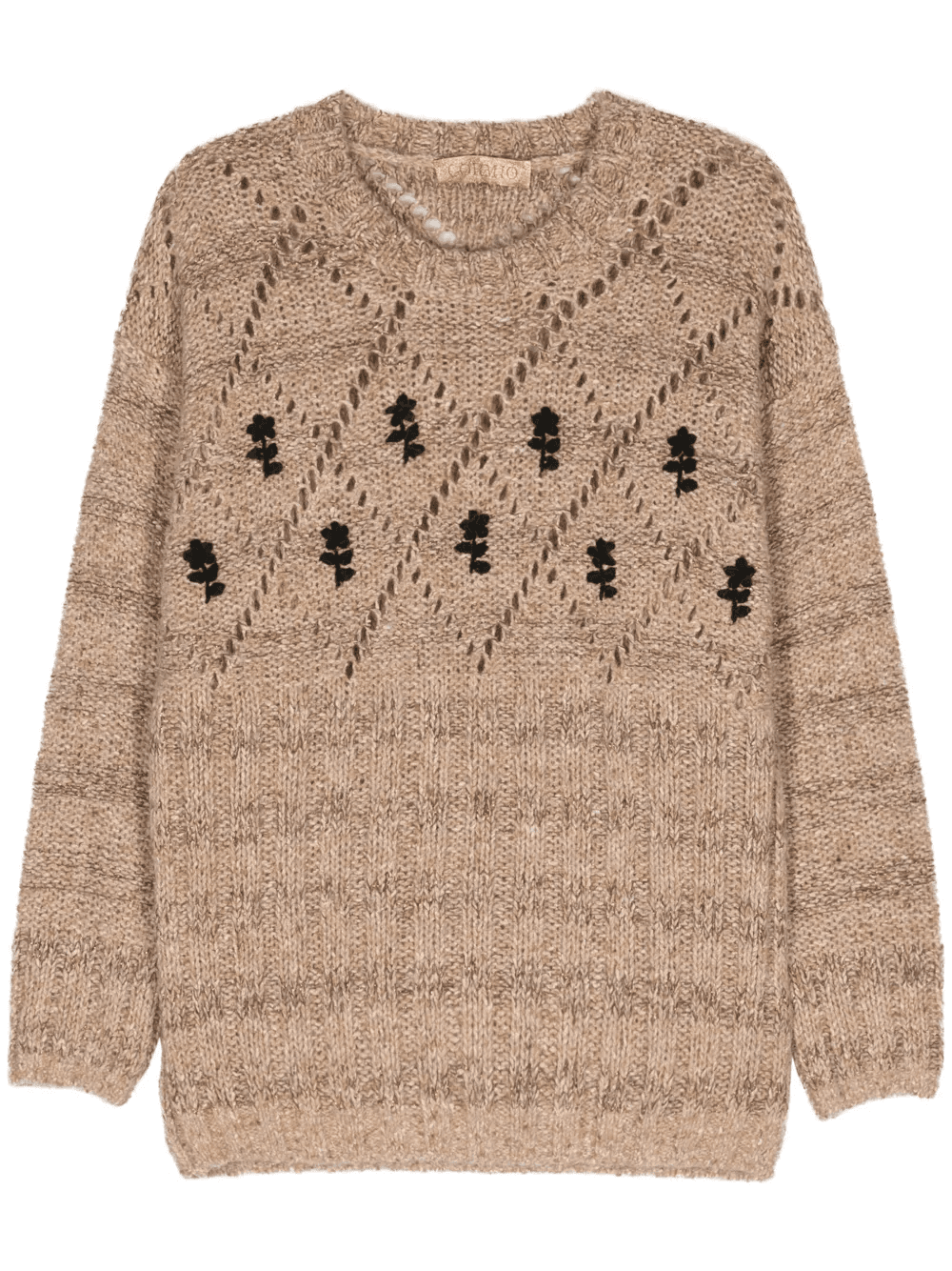 Antonio metallic-threading jumper - Image 1