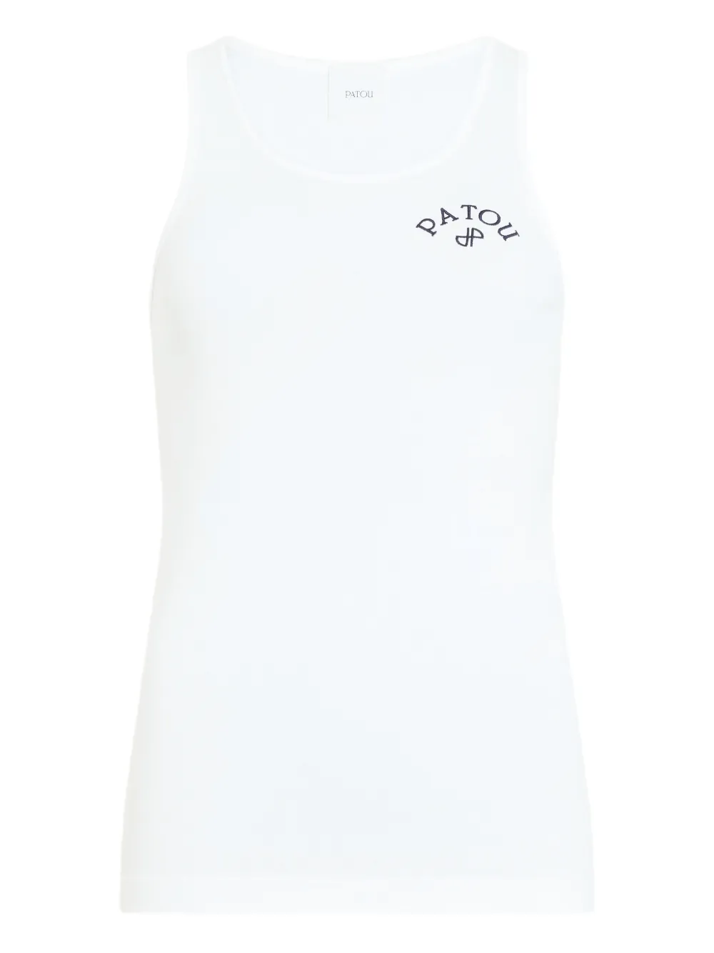 logo-print tank top - Image 1