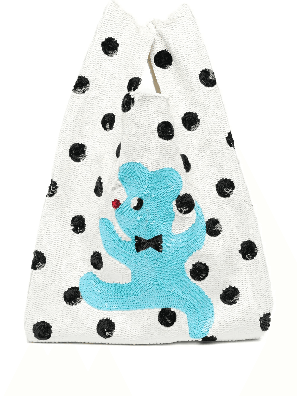 sequin-embellished tote bag - Image 1