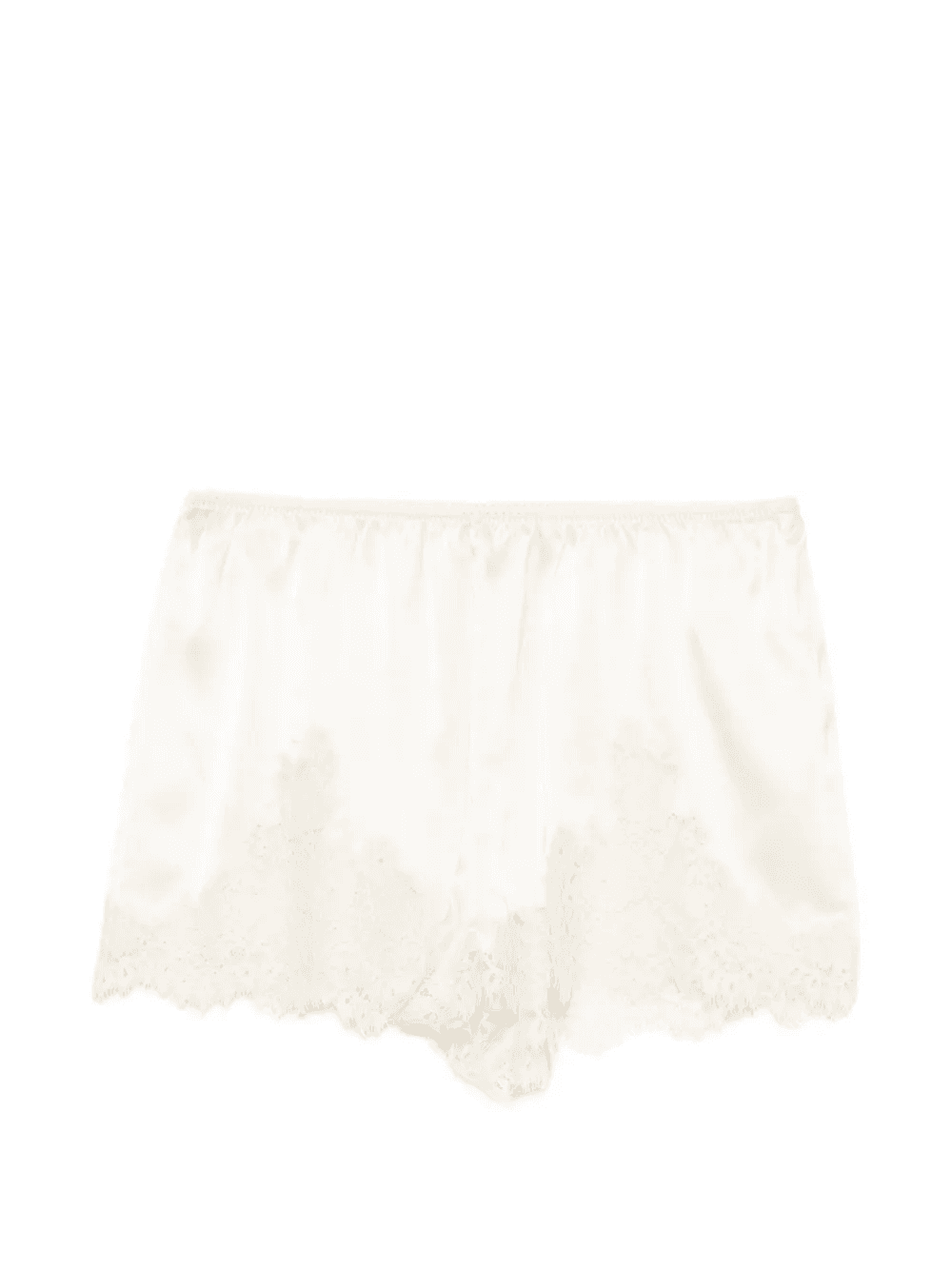 Iona lace-trim mini shorts - Image 1