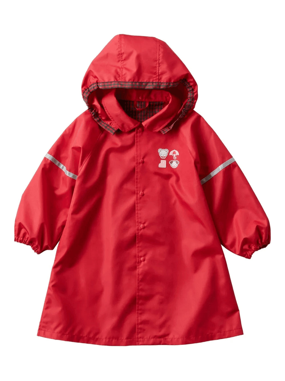 logo-print raincoat - Image 1