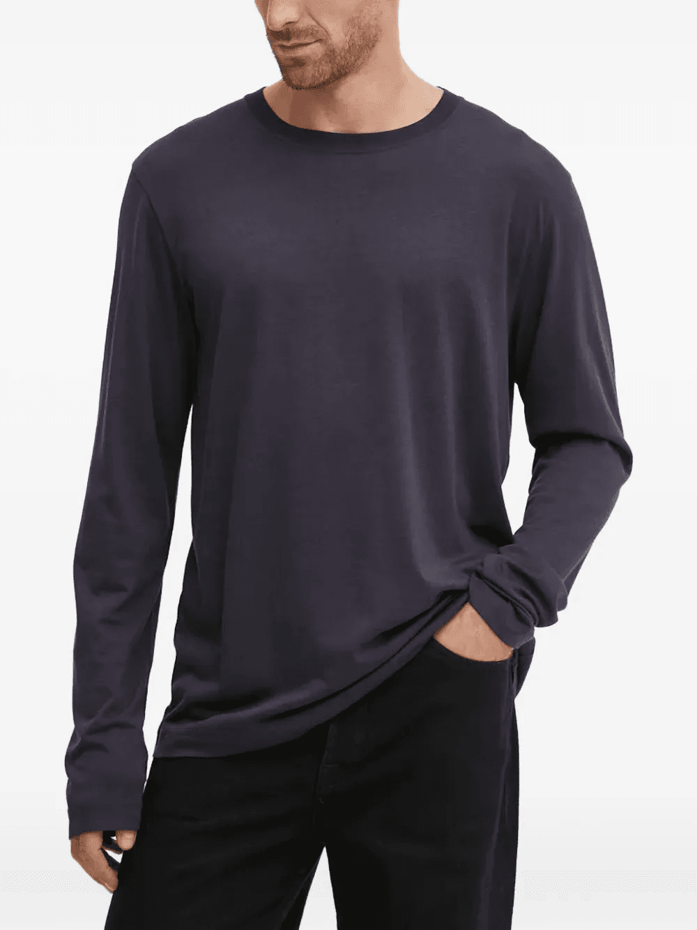 long-sleeve crew-neck T-shirt - Image 1