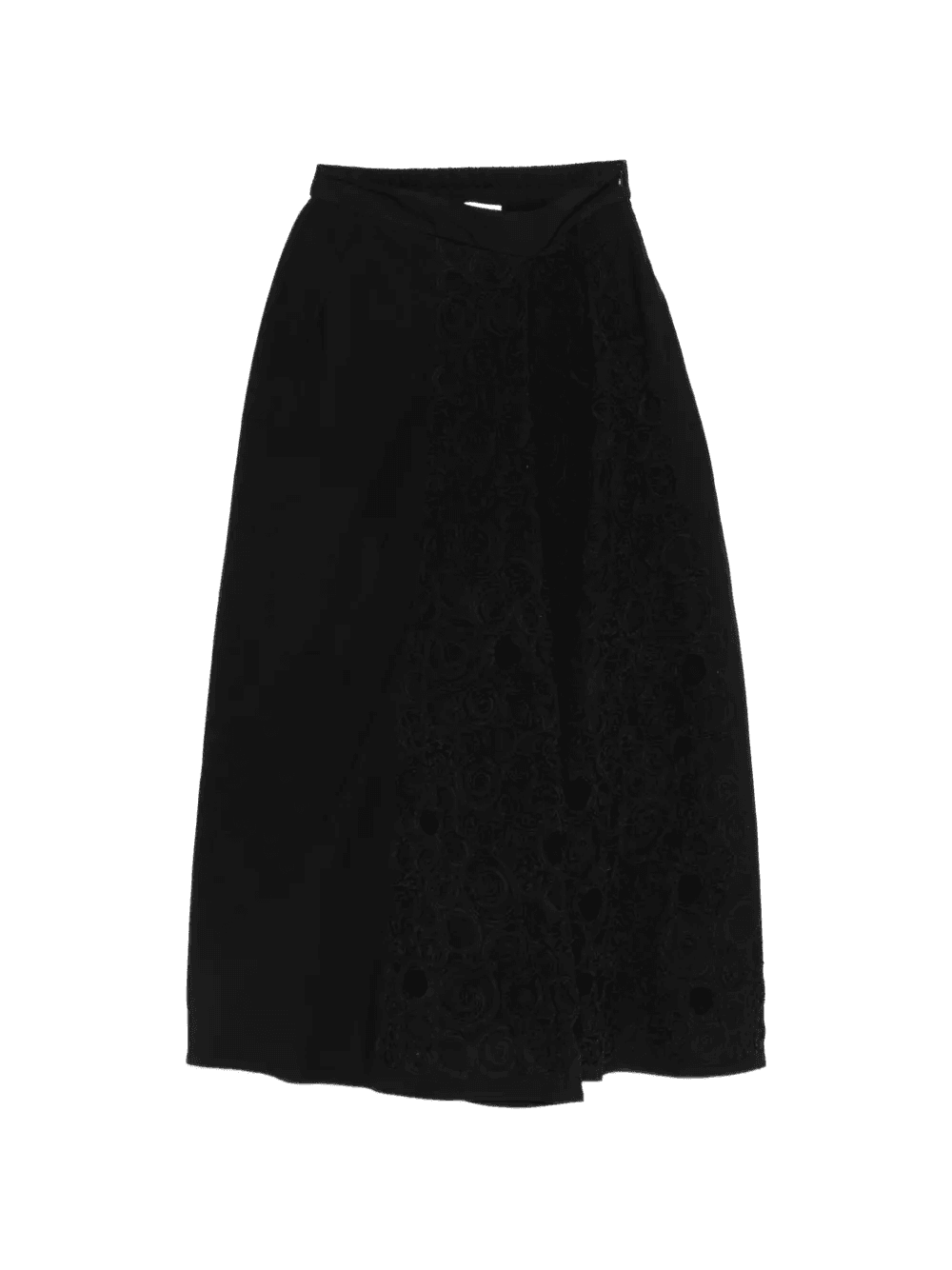 appliqué midi skirt - Image 1