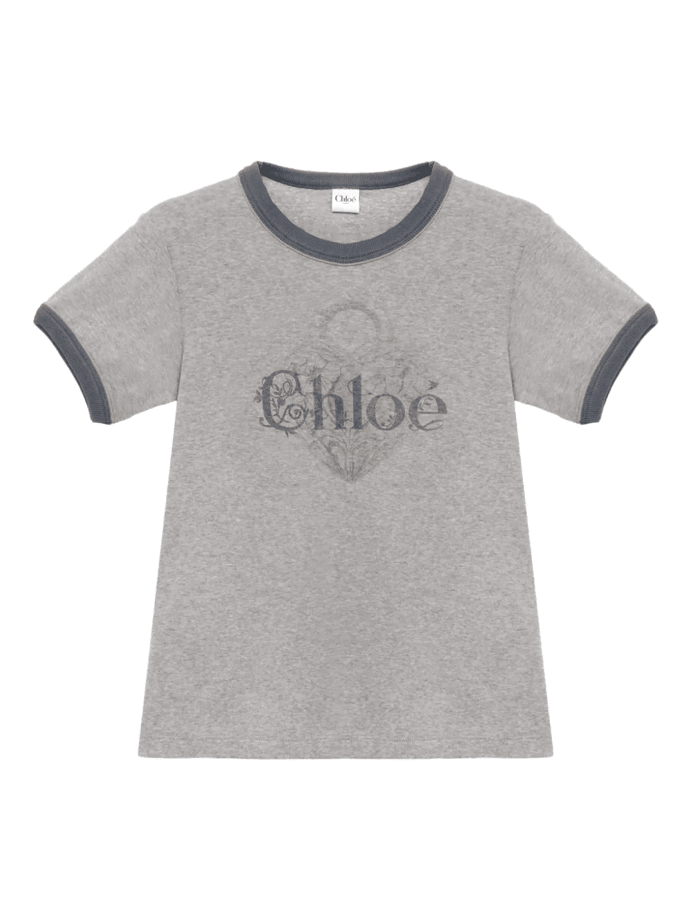 logo cotton T-shirt - Image 1