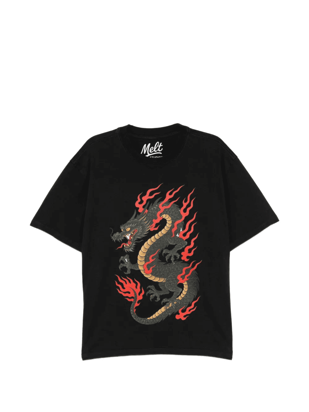 dragon-print T-shirt - Image 1