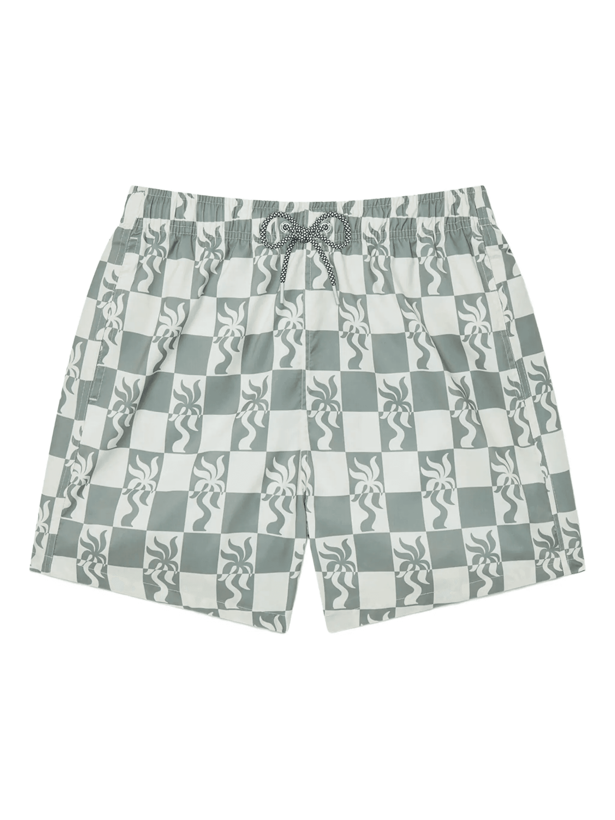 graphic-print swim shorts - Image 1