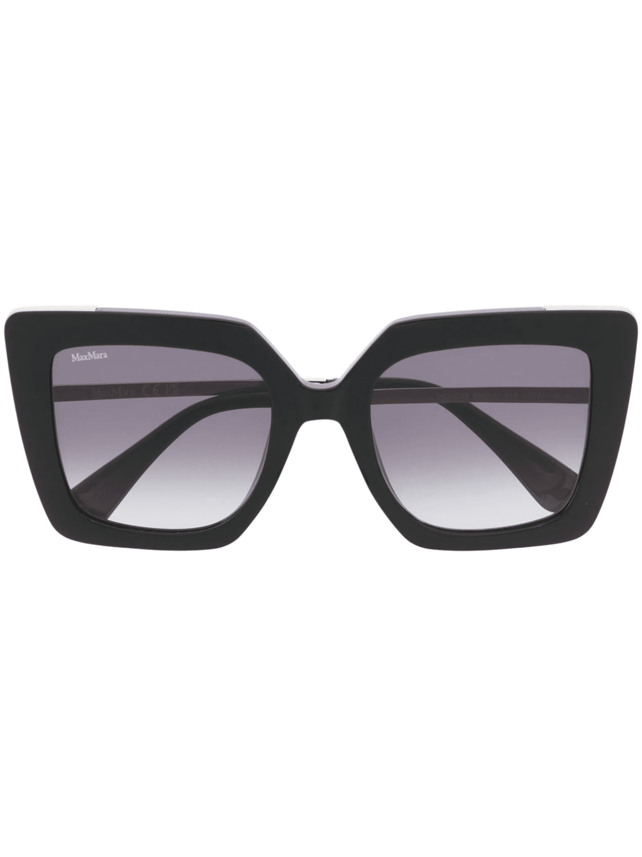 engraved-logo square-frame sunglasses - Image 1