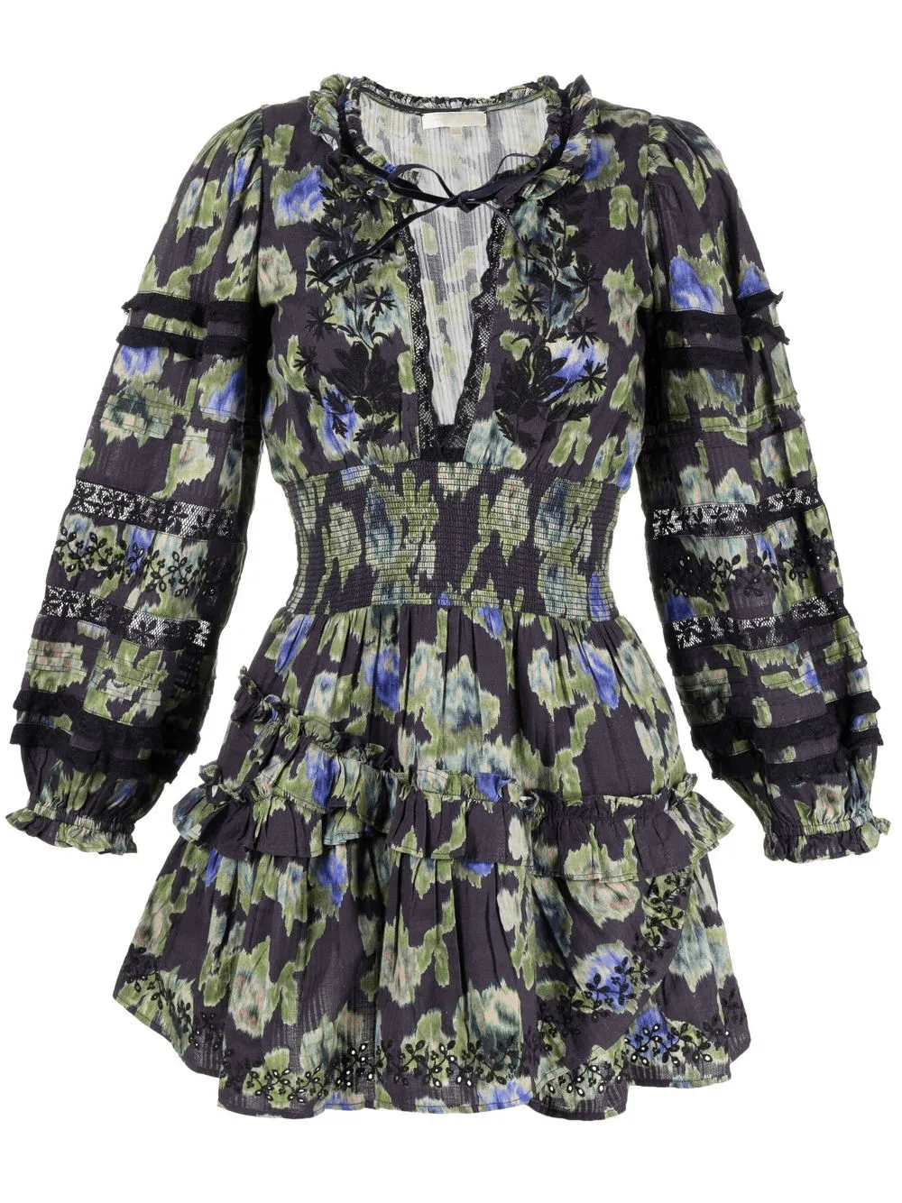Clarkie printed mini dress - Image 1