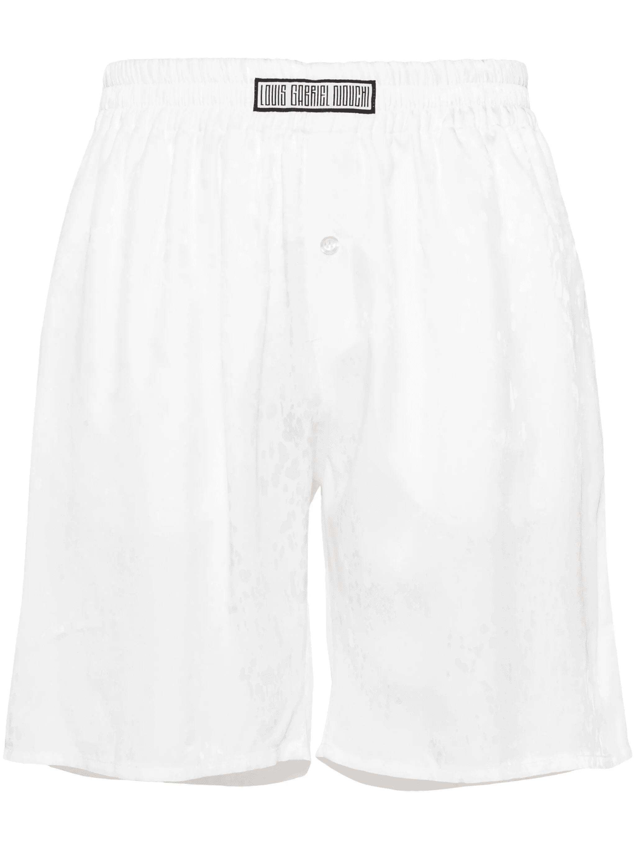 patterned-jacquard shorts - Image 1