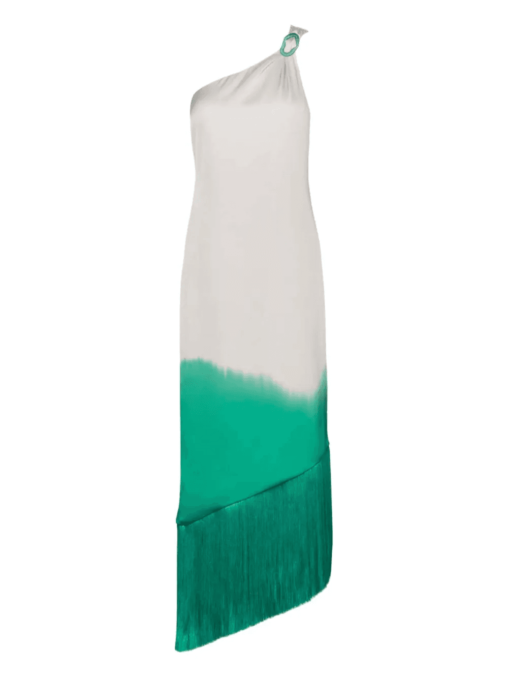 Amelia fringed asymmetric dress - Image 1