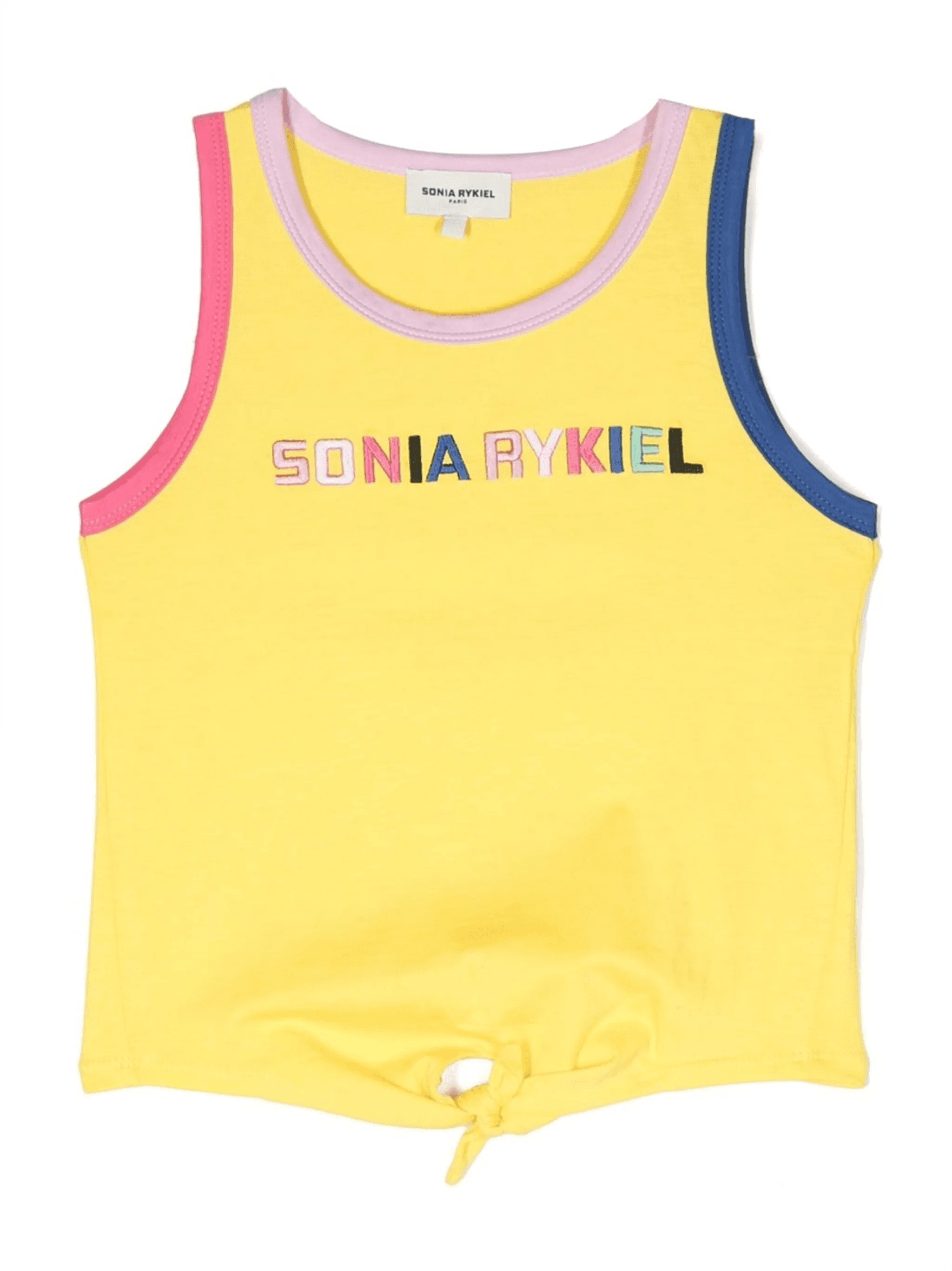 logo-embroidered tank top - Image 1