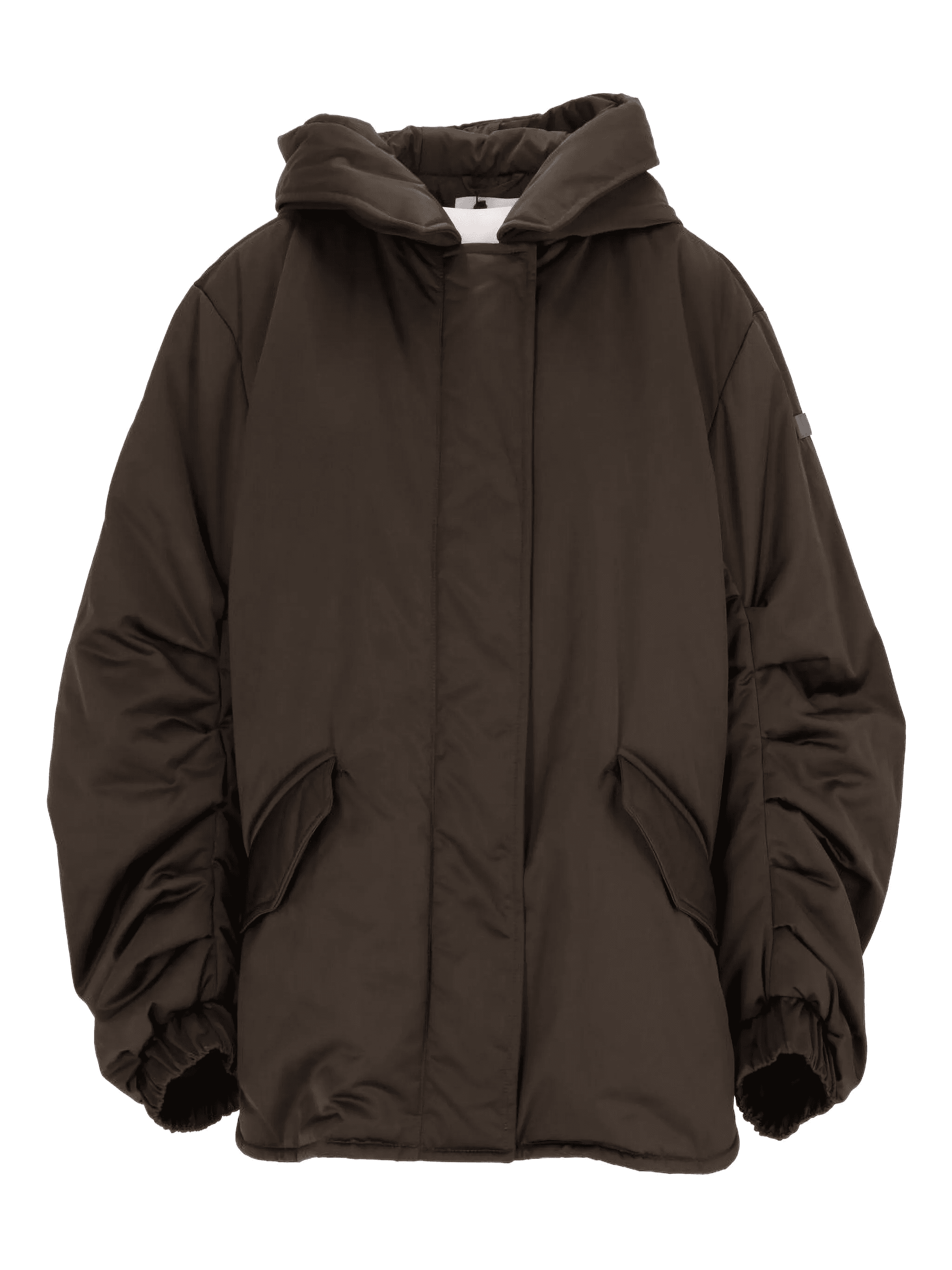 hooded padded jacket - Image 1