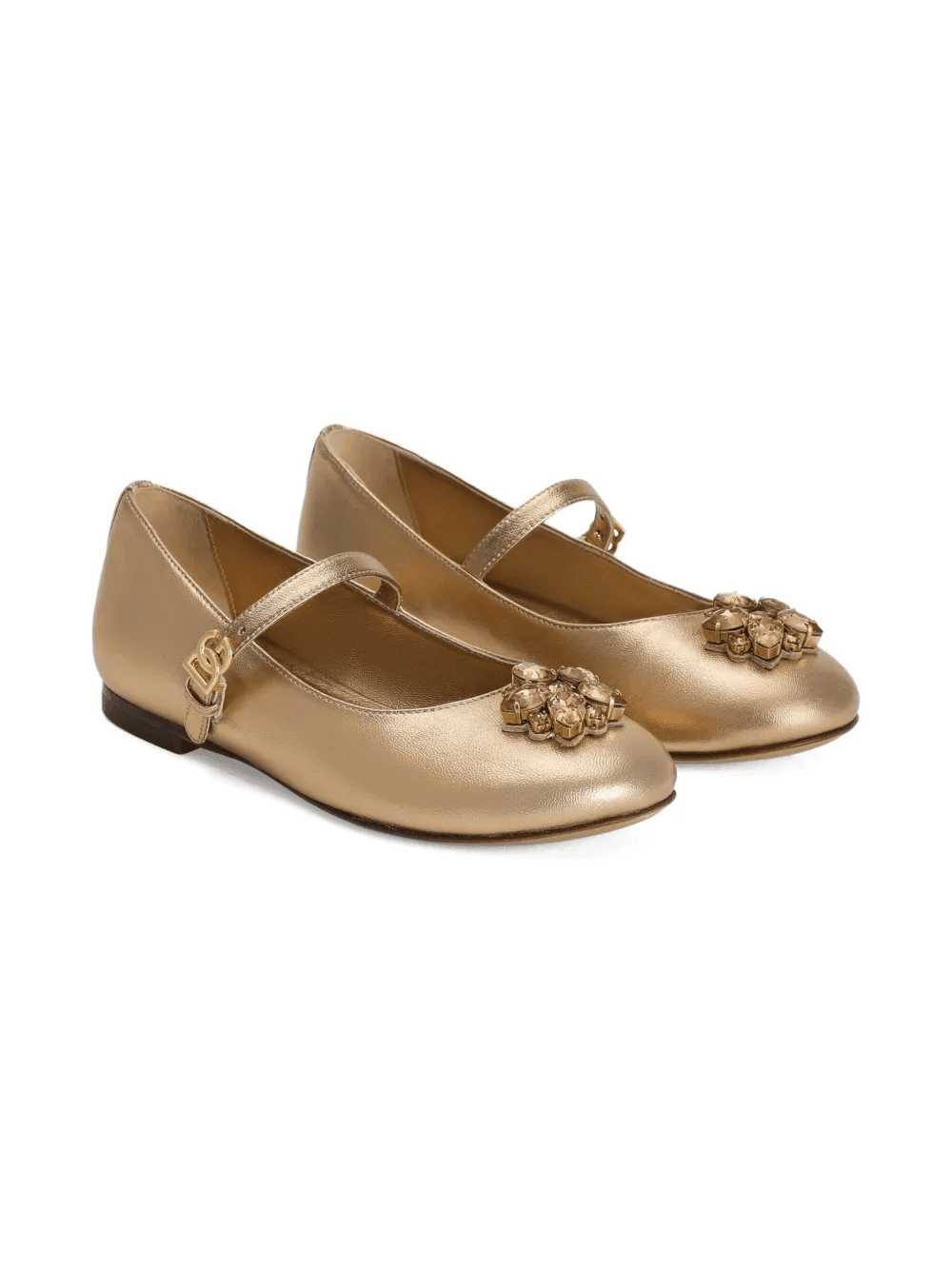 jewel-embellished ballet flats - Image 1