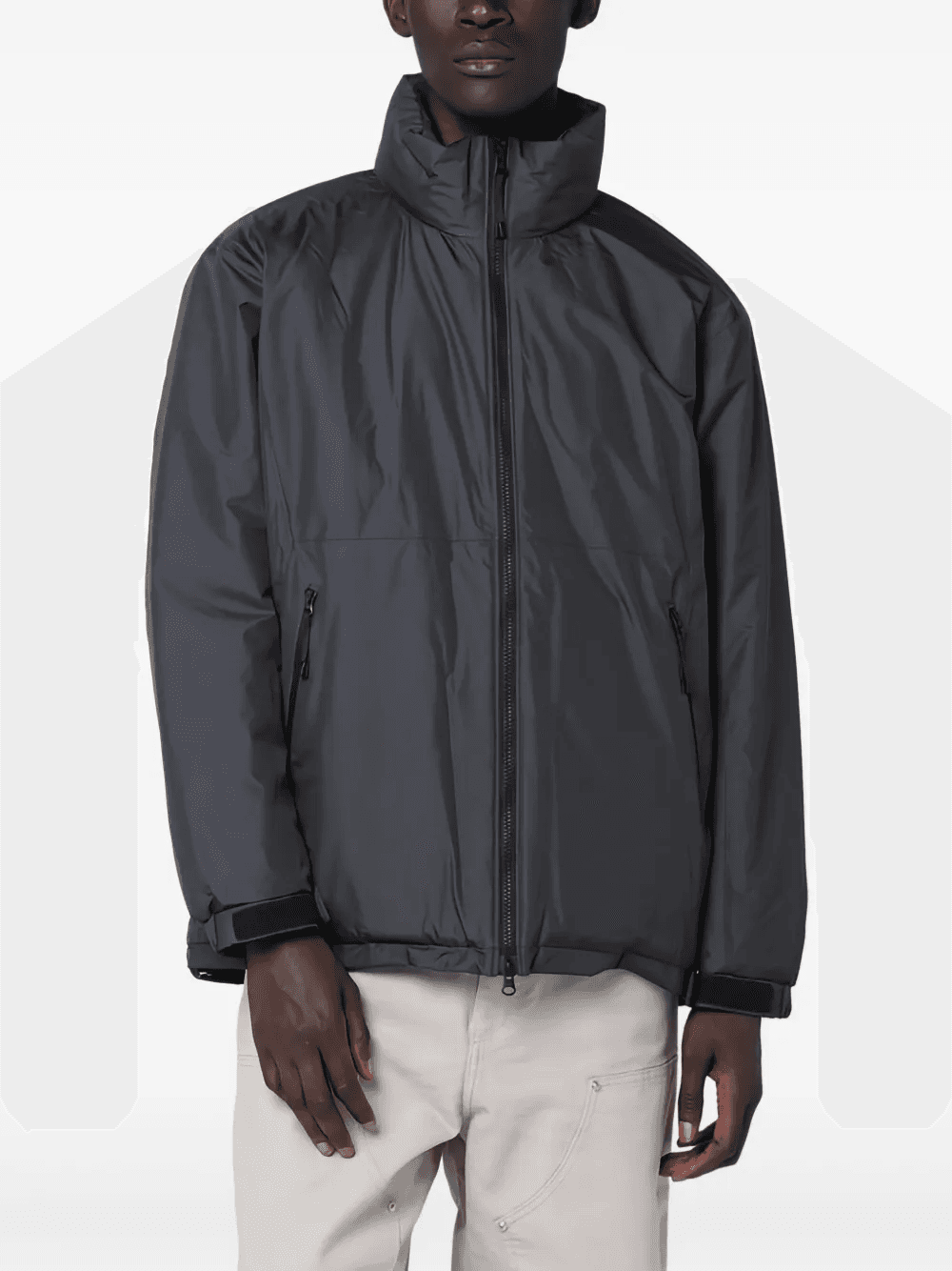 zip-fastening jacket - Image 1