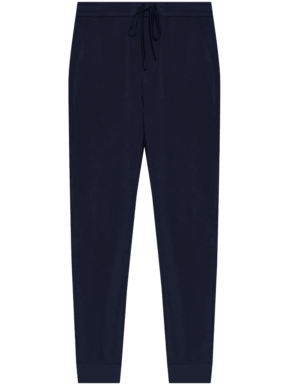 drawstring straight-leg trousers - Image 1
