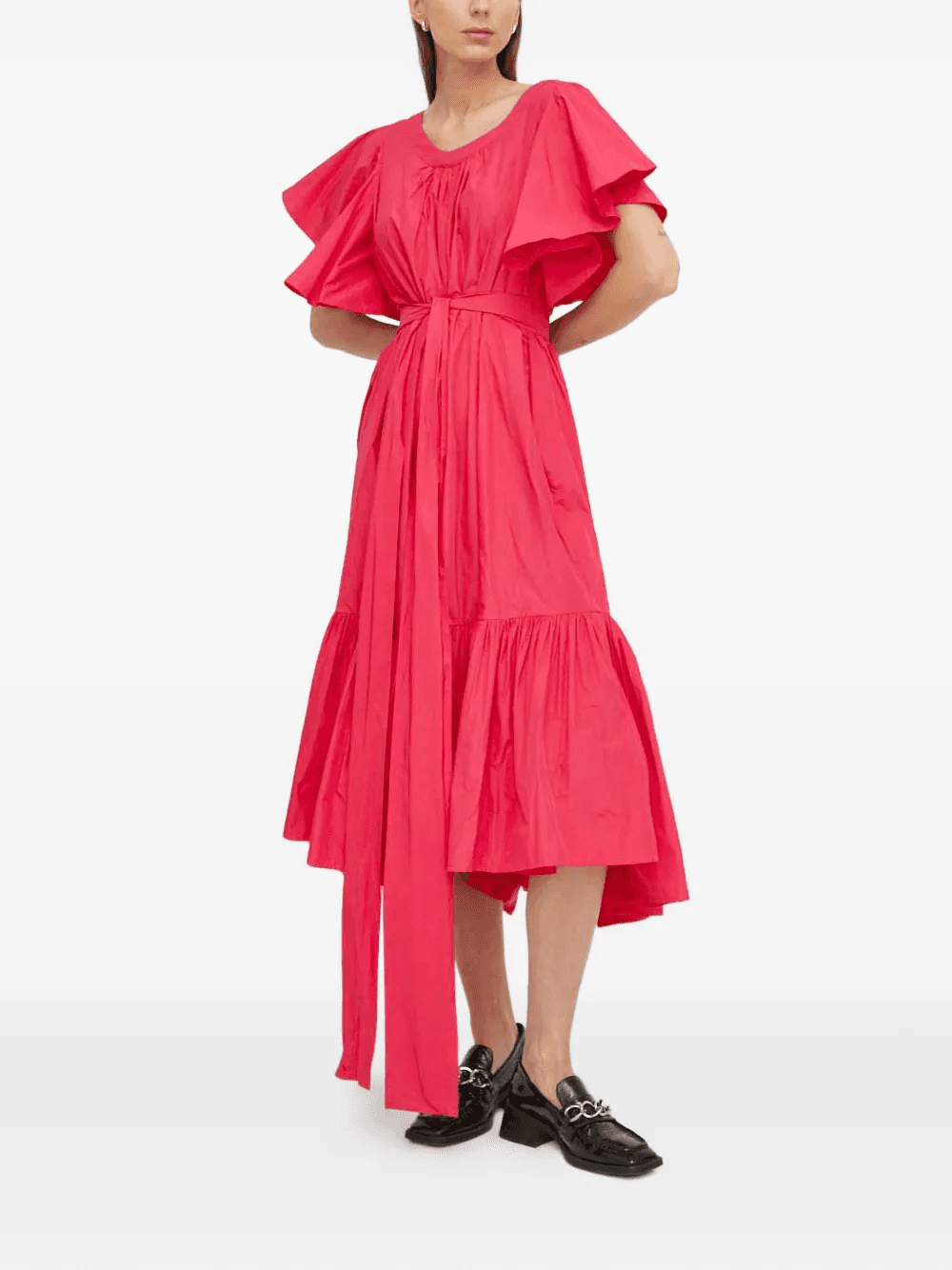 ruffled tie mania dress - Image 1