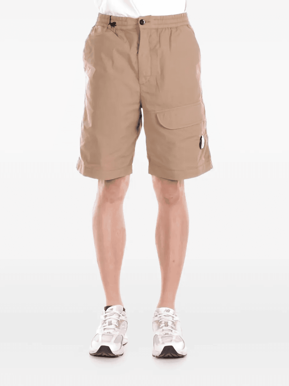 pocket-detail elasticated-waist shorts - Image 1