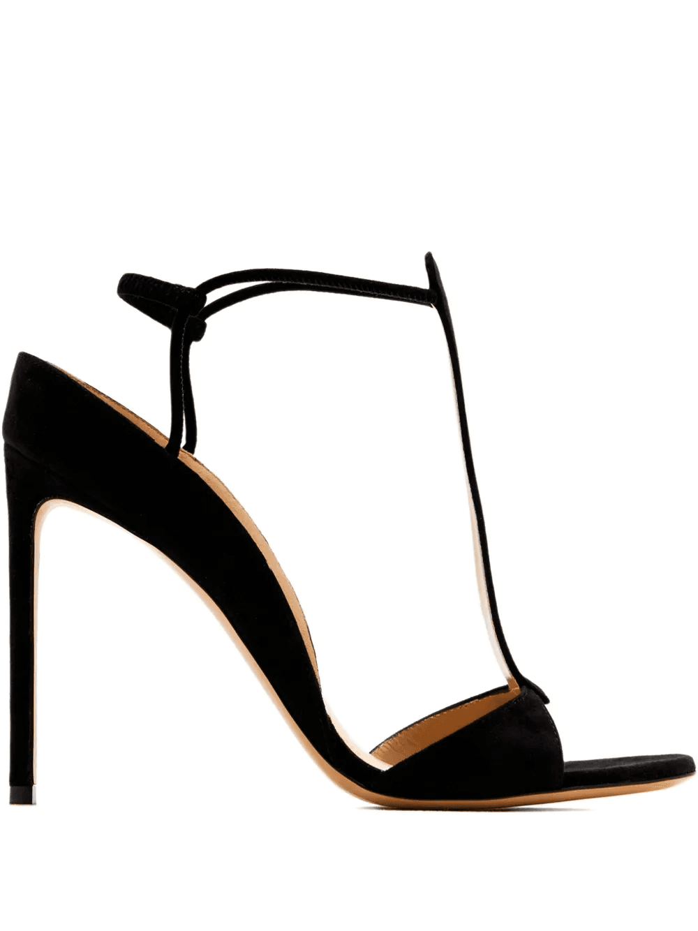 105mm T-bar stiletto sandals - Image 1