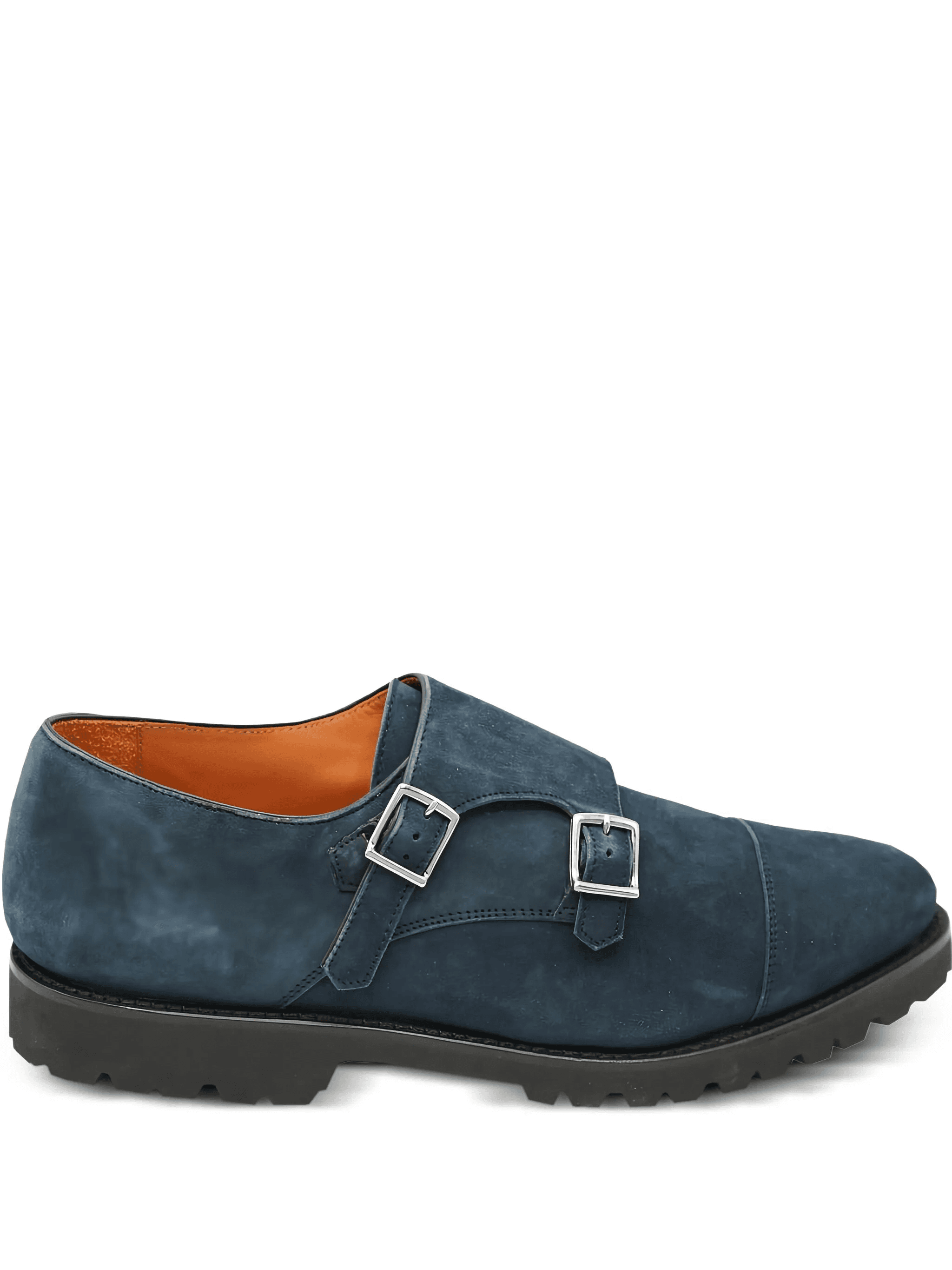 suede monk strap shoes - Image 1