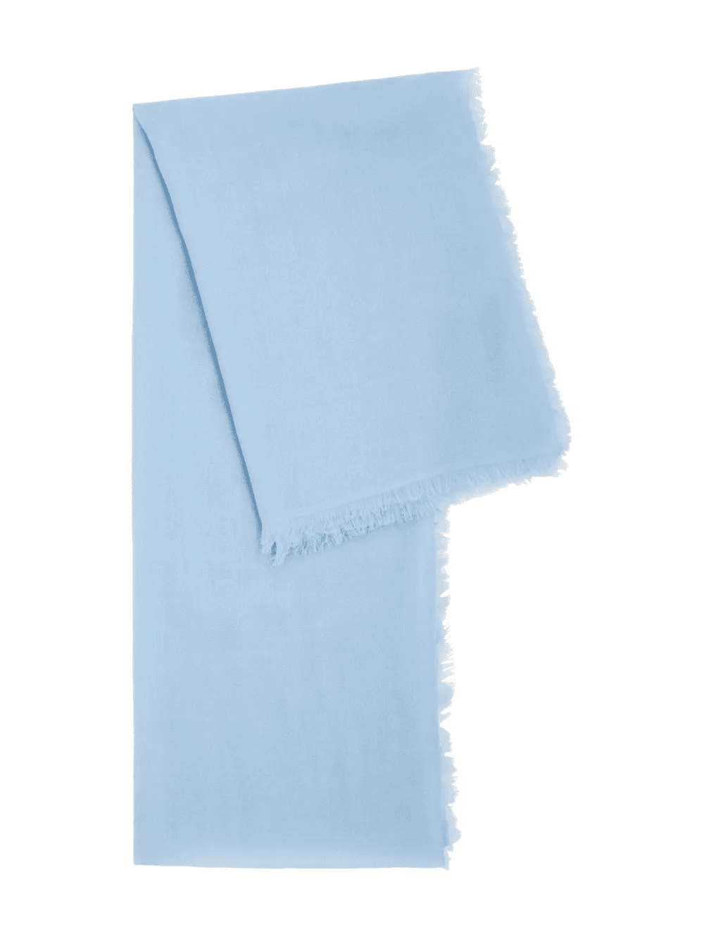 fringed-trim cashmere scarf - Image 1