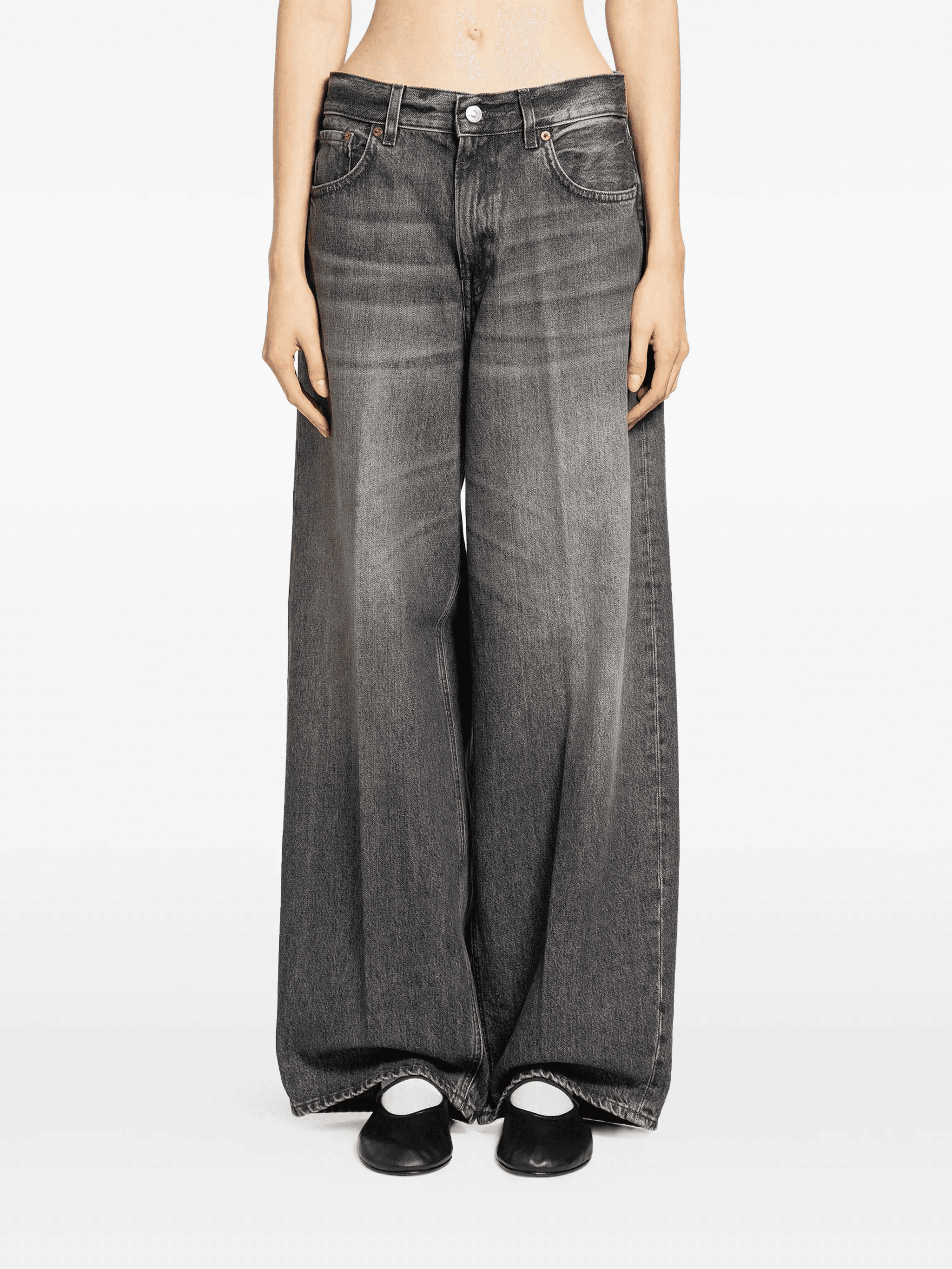 Roomy denim jeans - Image 1