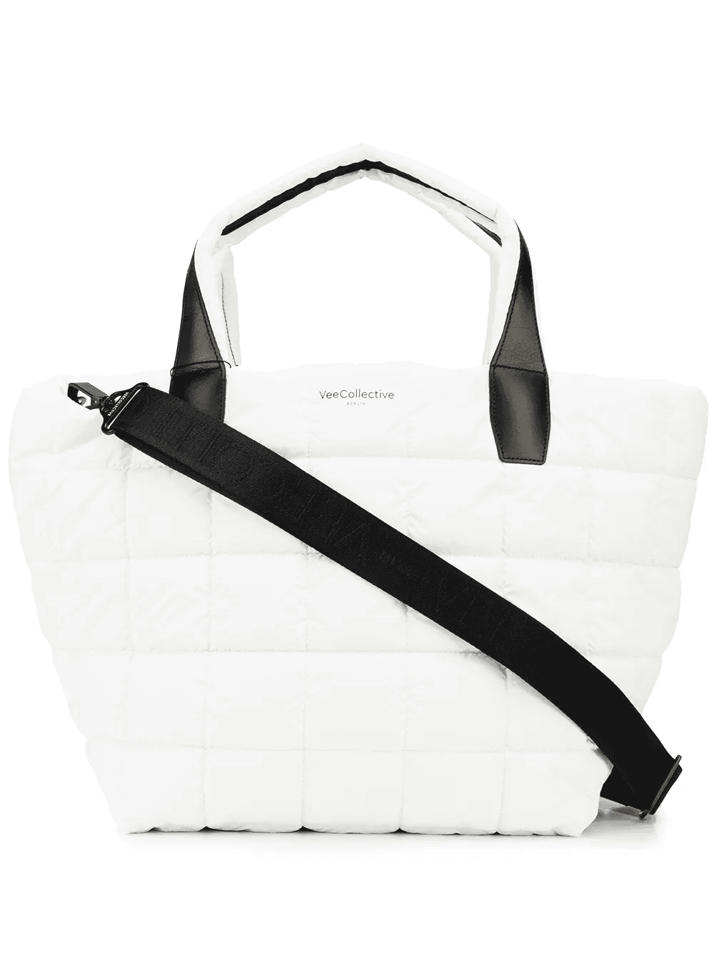 quilted puffer tote bag - Image 1