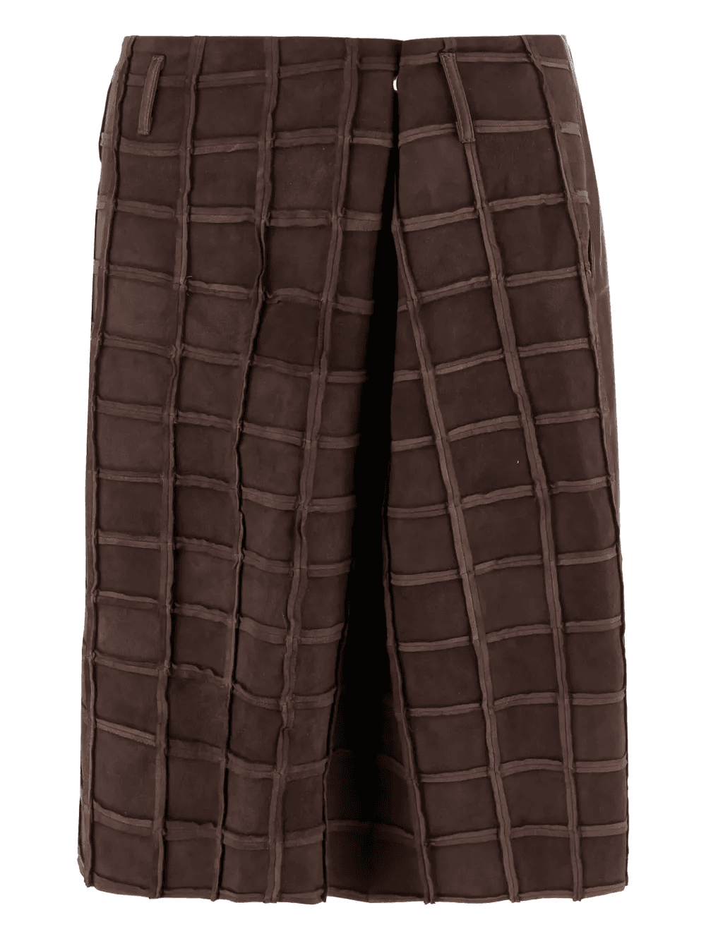 leather midi skirt - Image 1