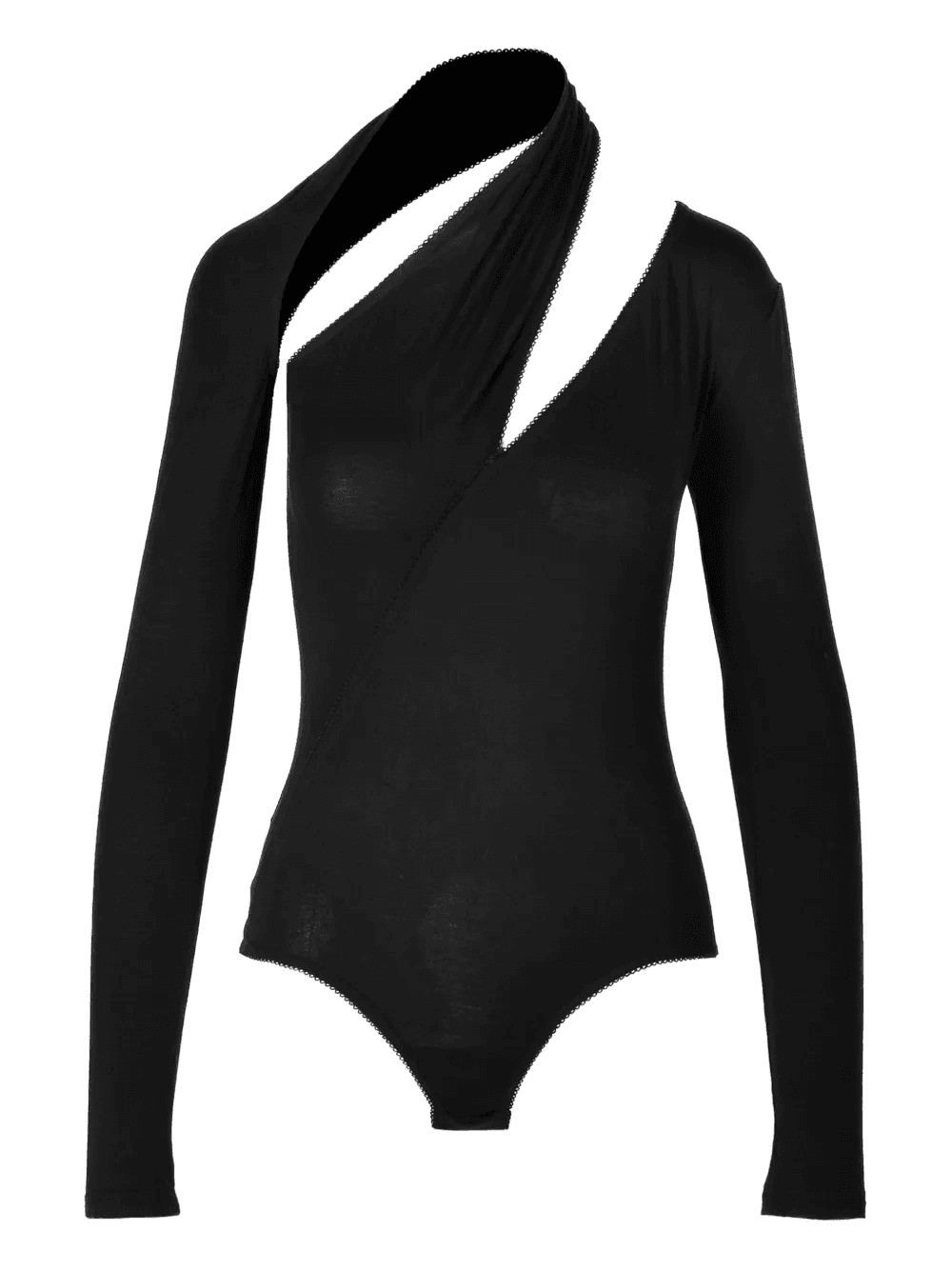 Hug asymmetric neckline bodysuit - Image 1