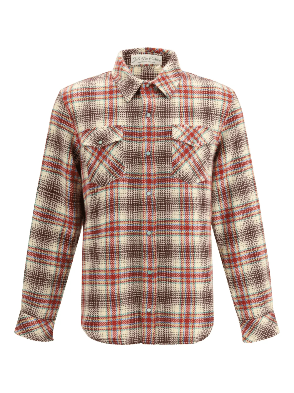 Balance tartan chest-pocket shirt - Image 1