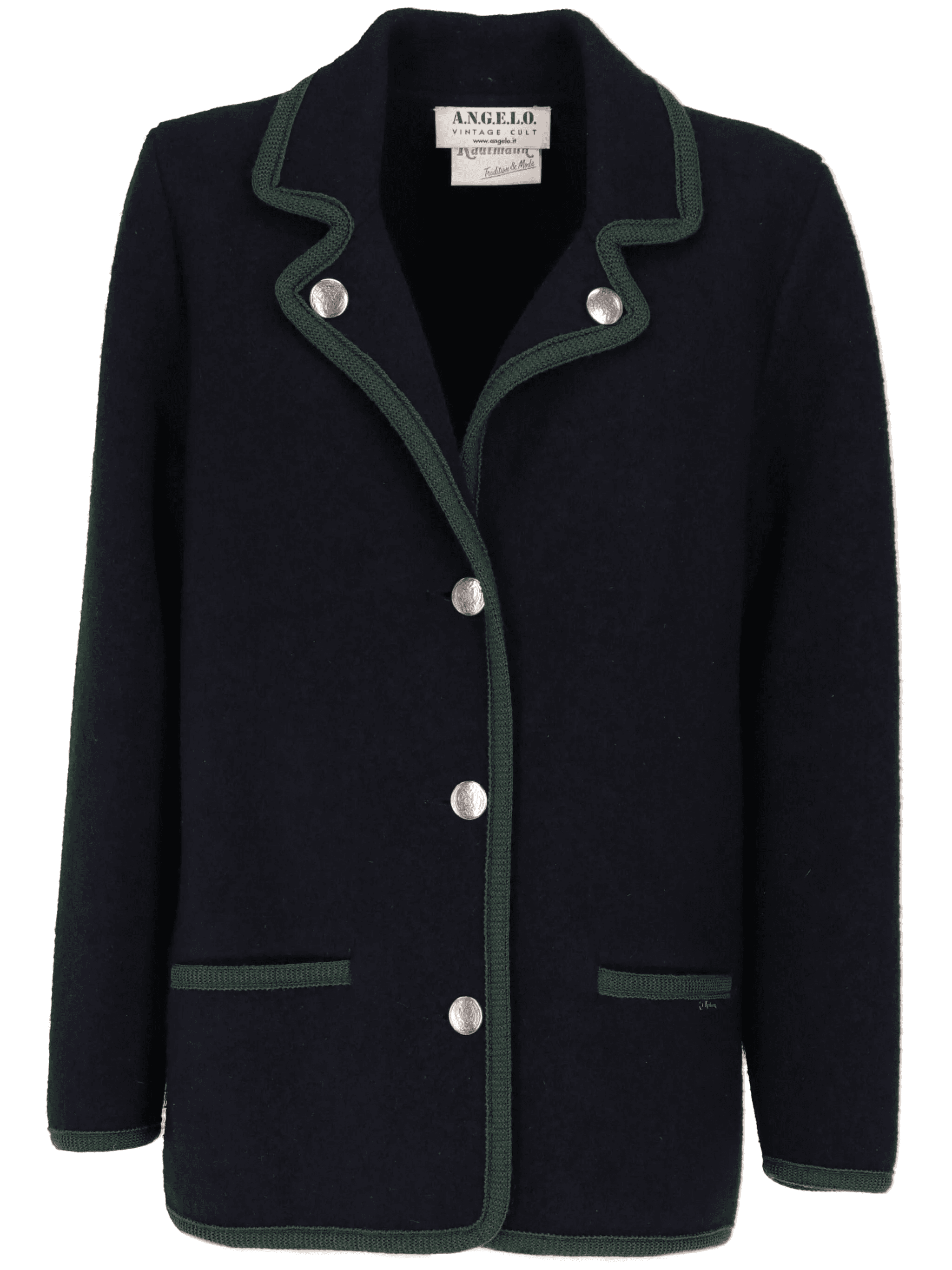 1990s pre-owned wool jacket - Image 1