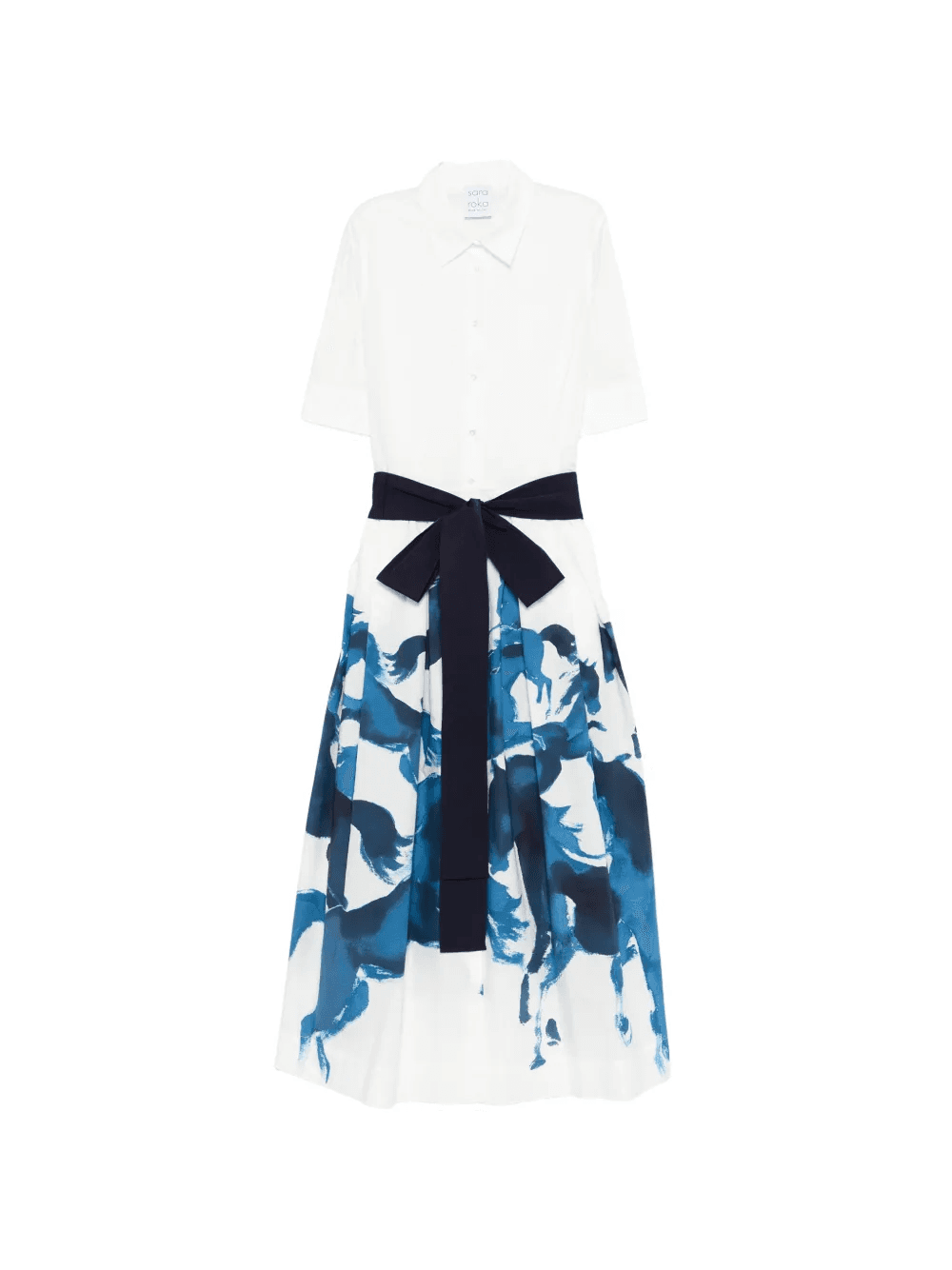 Margie horse-print midi dress - Image 1