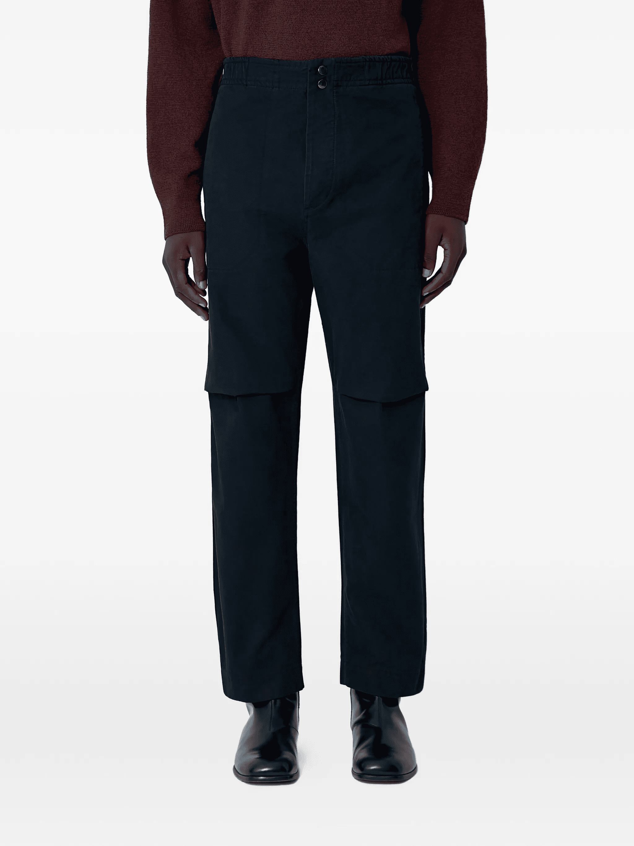 press stud elasticated trousers - Image 1