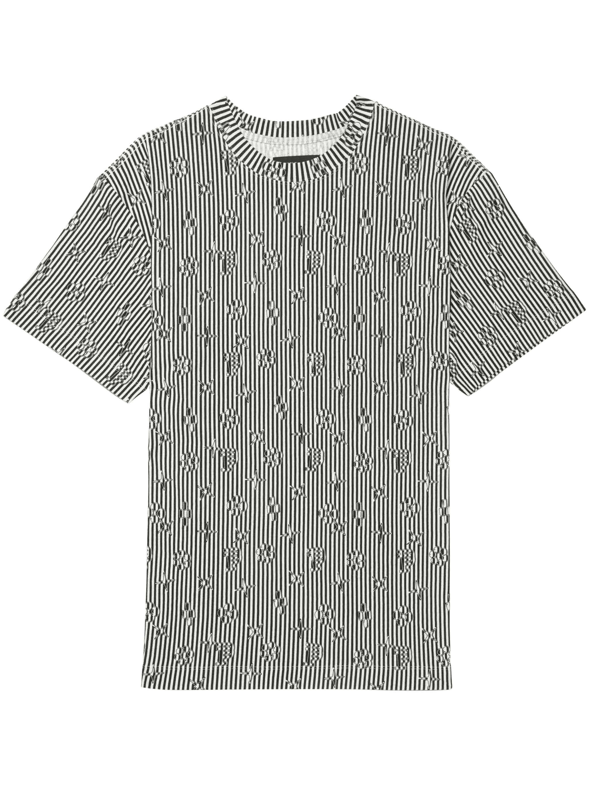 TEXTURED JERSEY SS TEE "Black" - Image 1