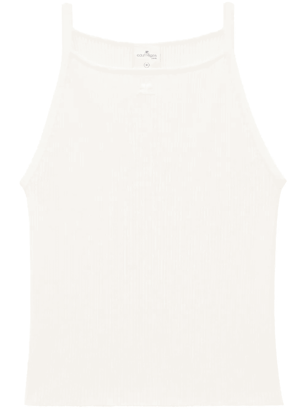 ribbed-knit tank top - Image 1