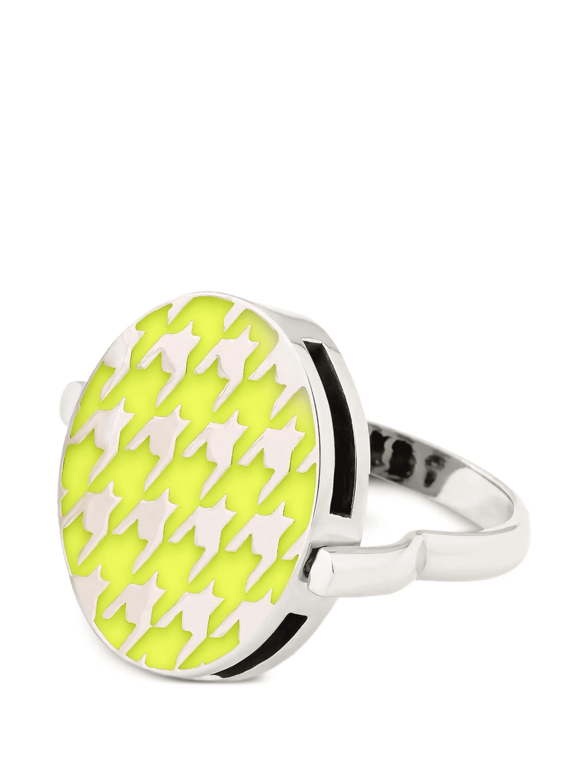 houndstooth-pattern ring - Image 1