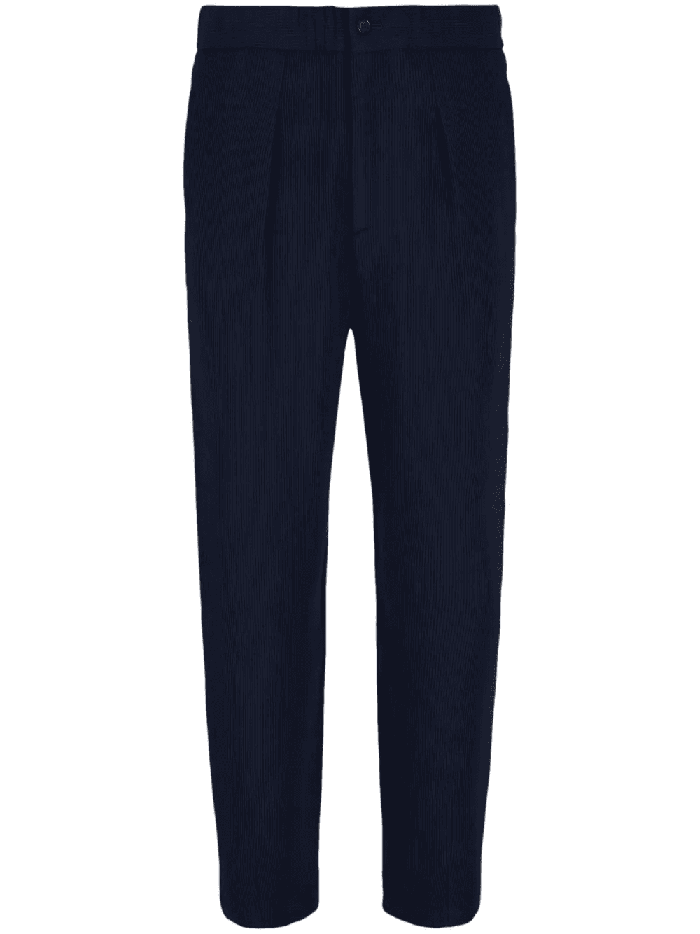 corduroy tapered-leg trousers - Image 1