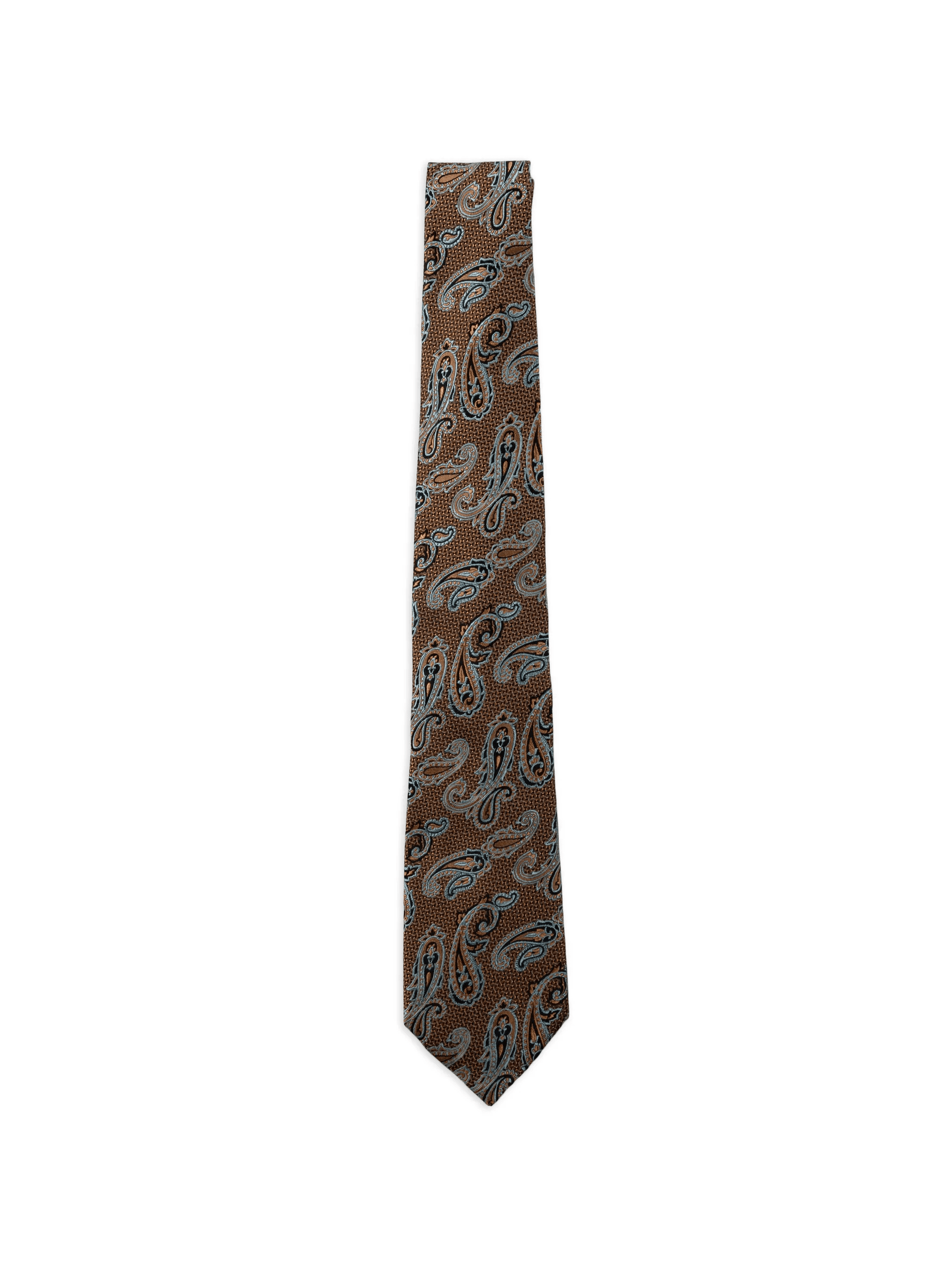 paisley-pattern silk tie - Image 1