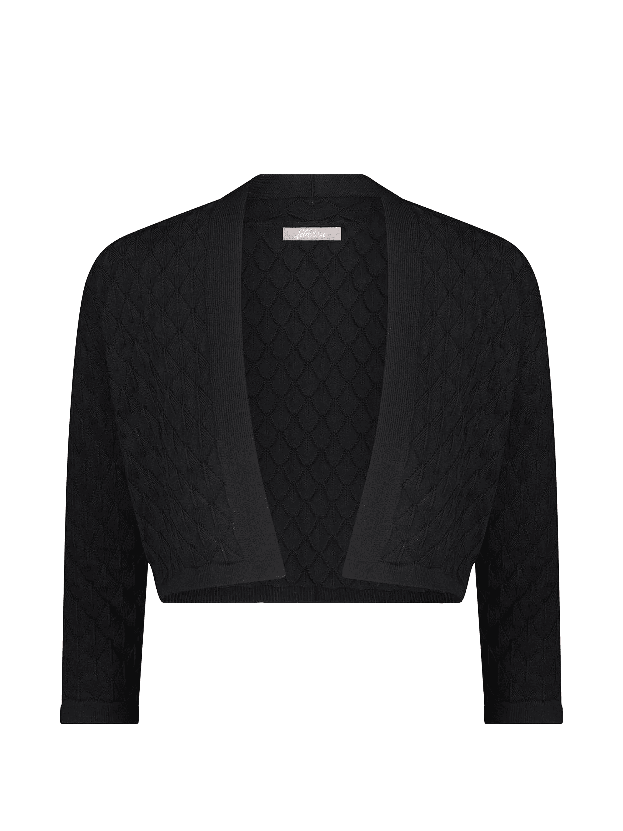 open-front knit bolero - Image 1