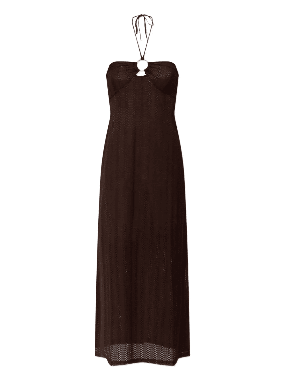 Harriet halterneck maxi dress - Image 1