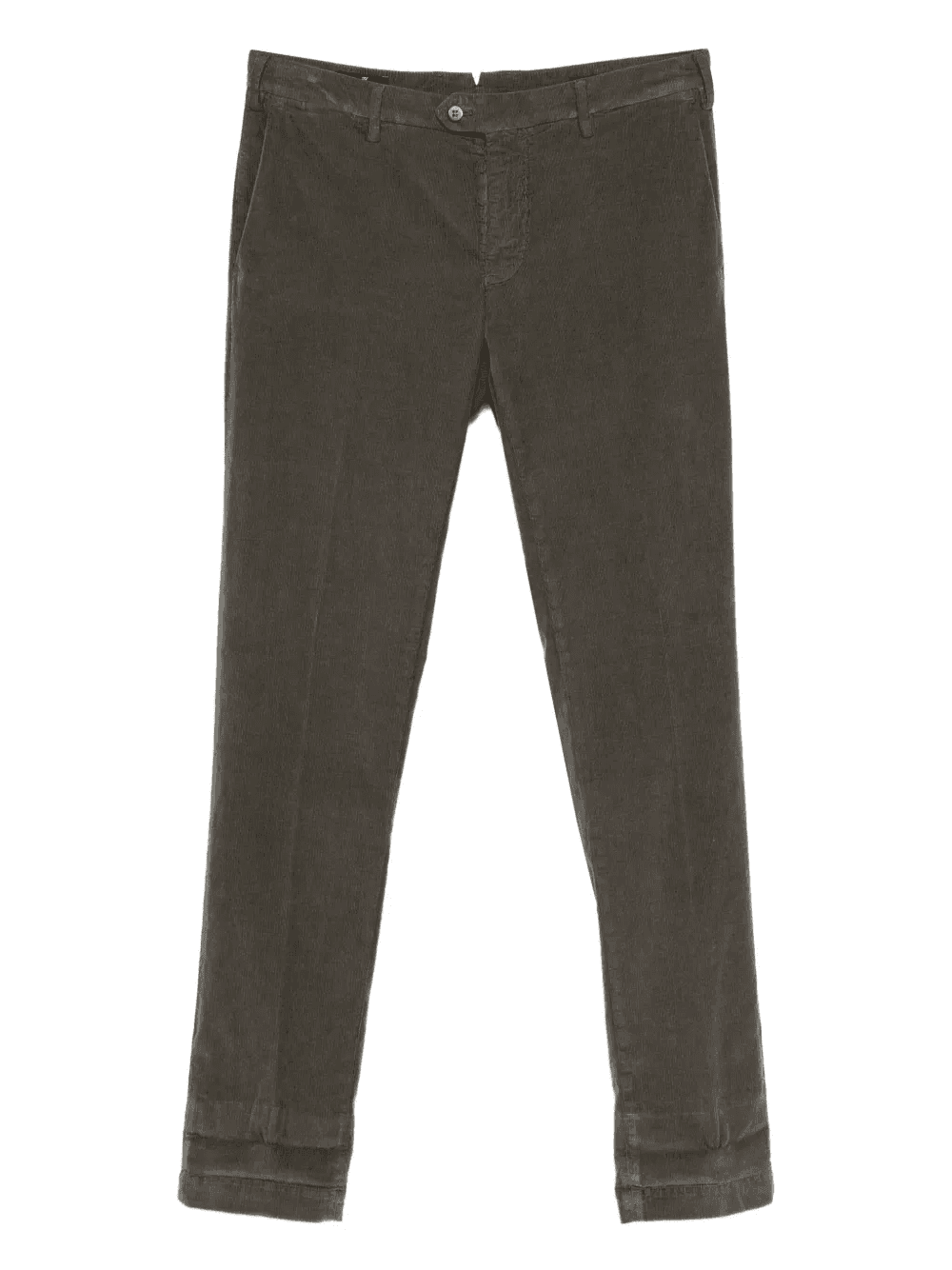 buttoned straight-leg trousers - Image 1