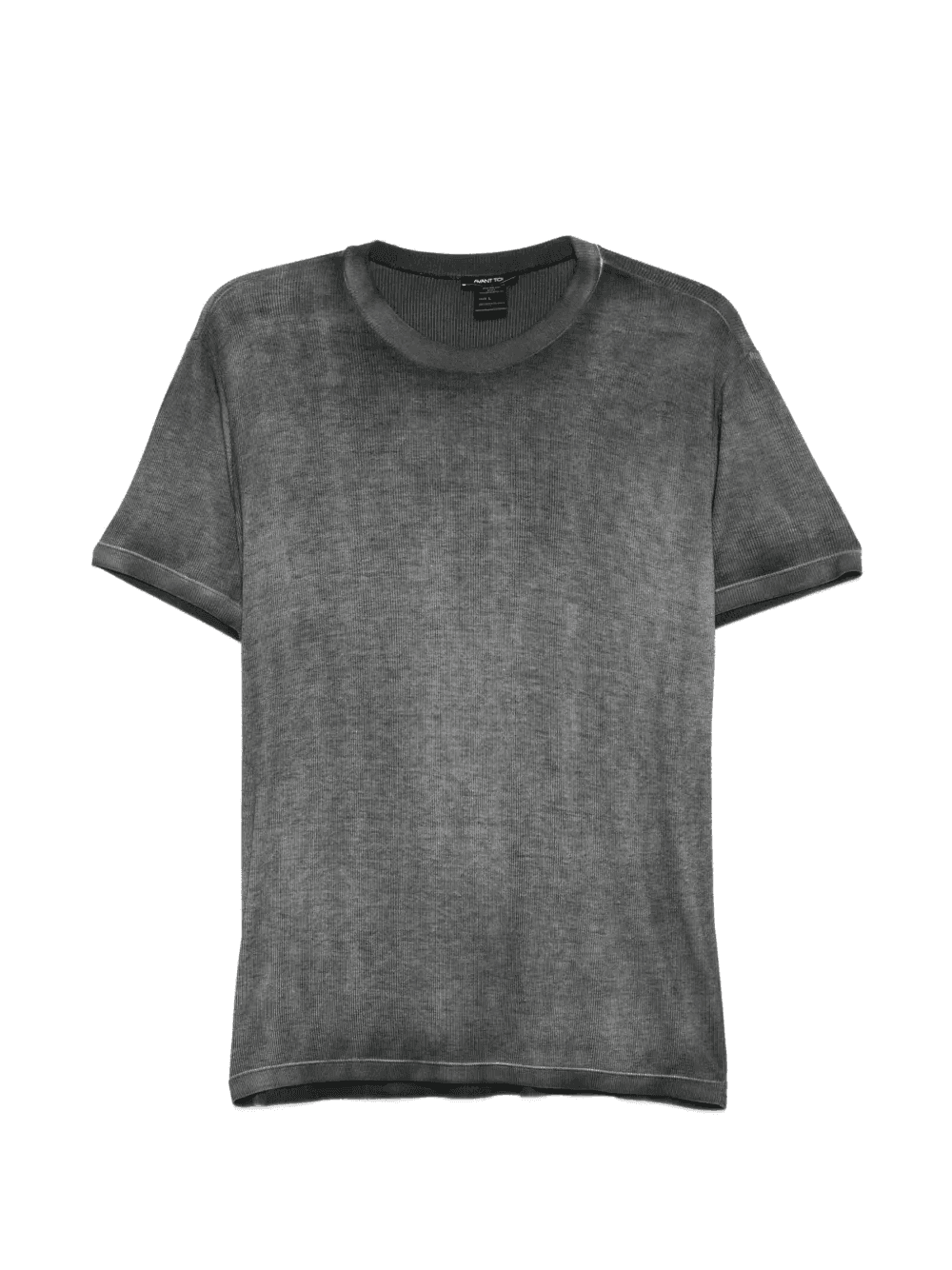 ribbed T-shirt - Image 1