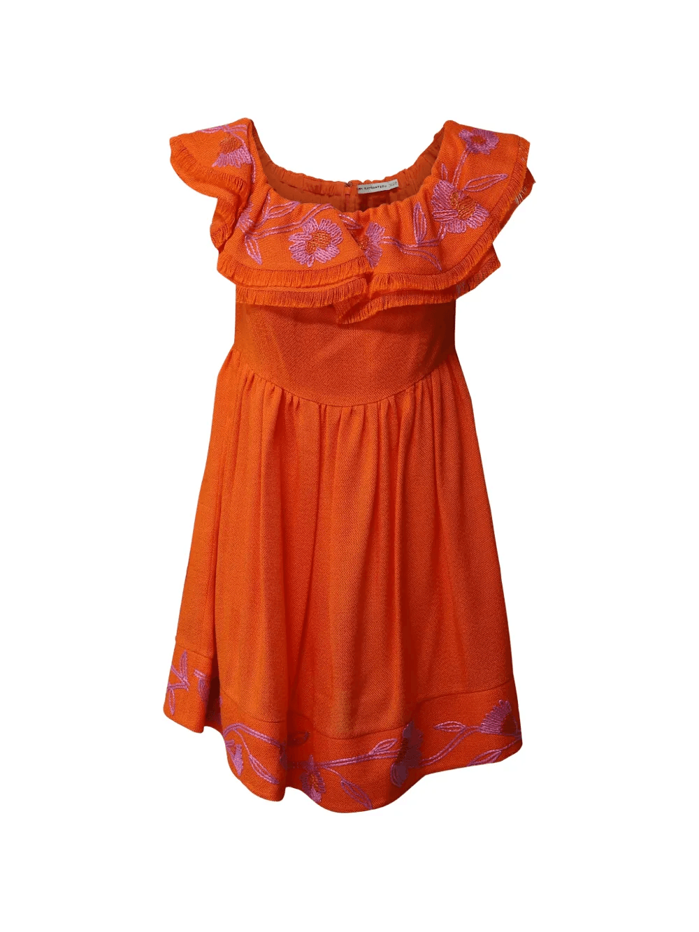 Marietta embroidered mini dress - Image 1