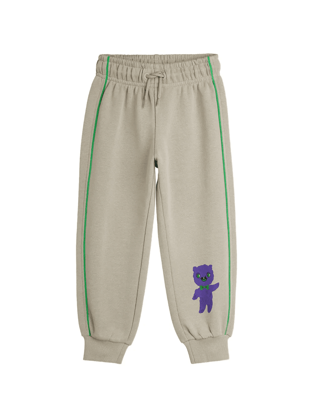 drawstring embroidered trousers - Image 1